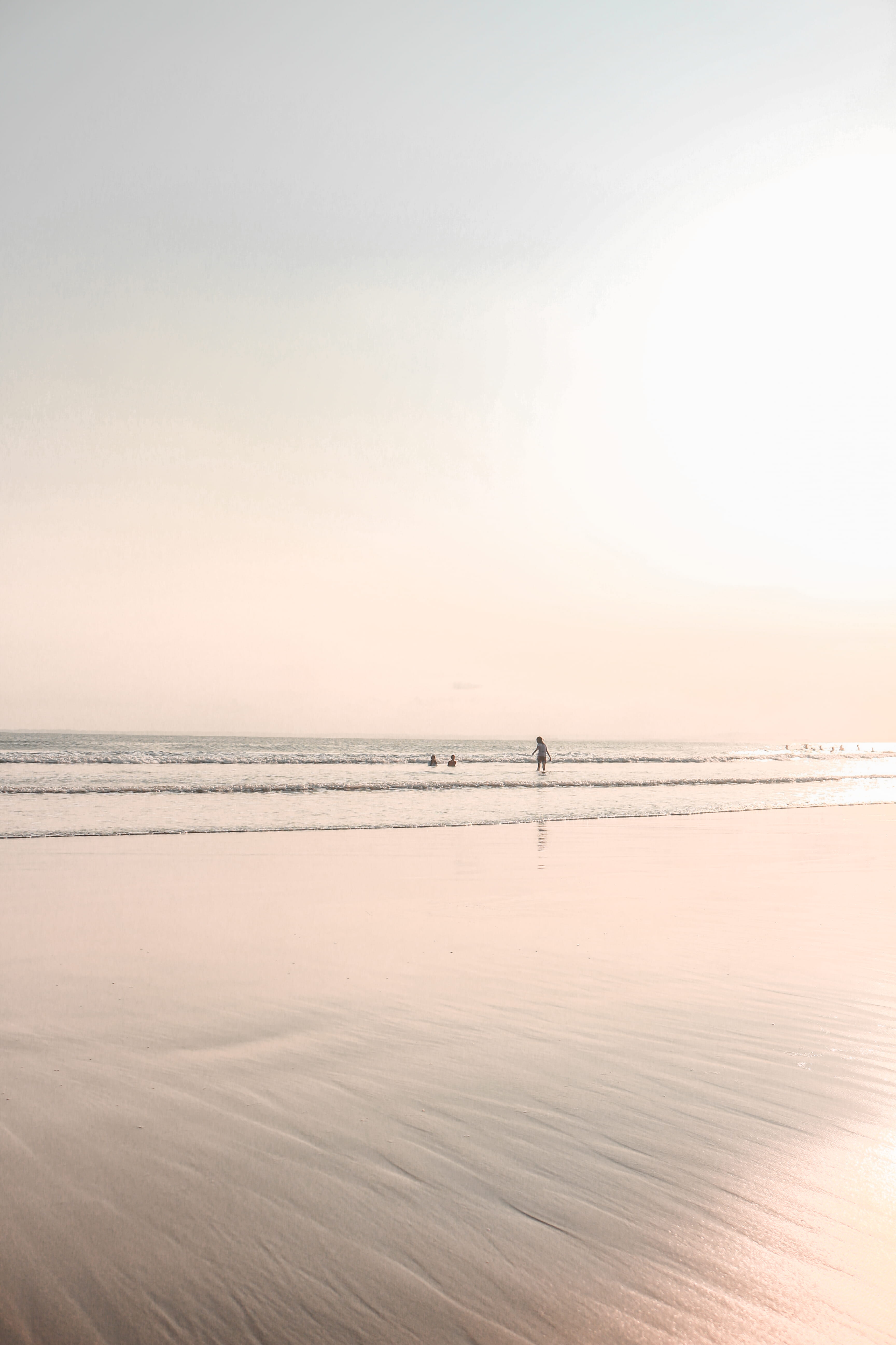 beauty in nature, scenics - nature, 5K, sky, indonesia, pangandaran beach, land, horizon, nature, tranquility, copy space, outdoors, lifeguard, Phone HD Wallpaper