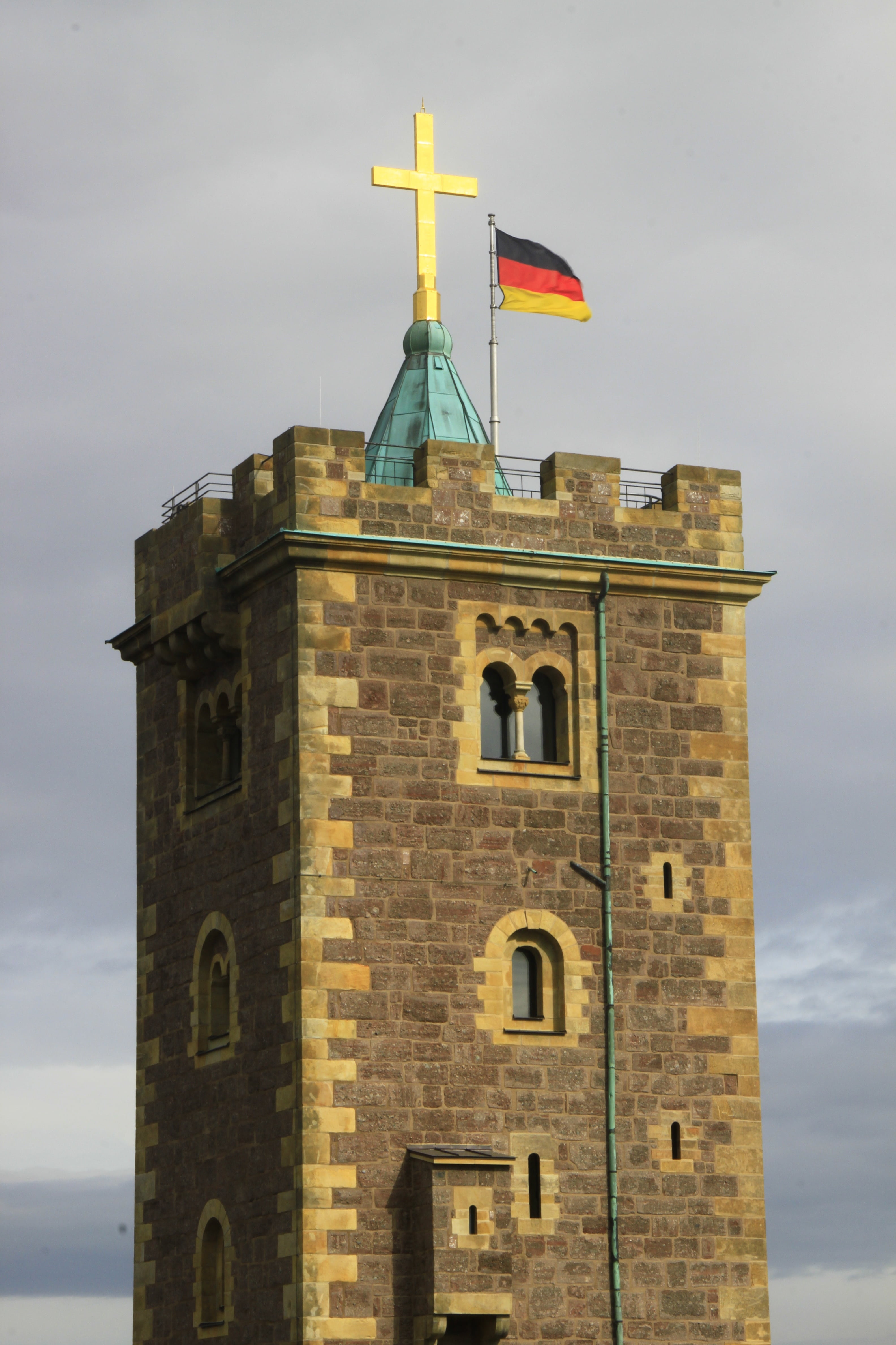 belief, faith, building, no people, low angle view, day, place of worship, christ, wartburg castle, history, luther, the past, 4K, thuringia germany, nature, Phone HD Wallpaper