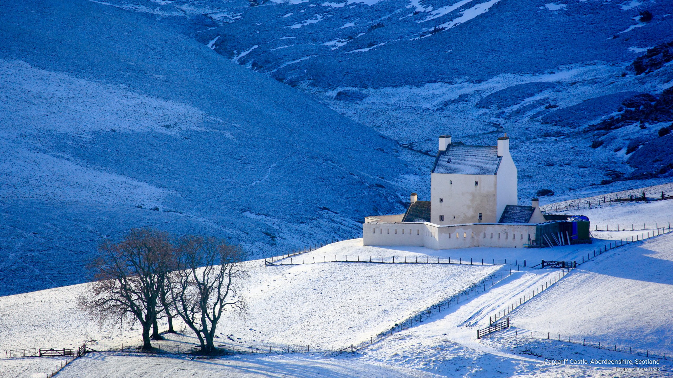 Architecture, corgarff, 2K, castle, scotland, aberdeenshire, HD Wallpaper