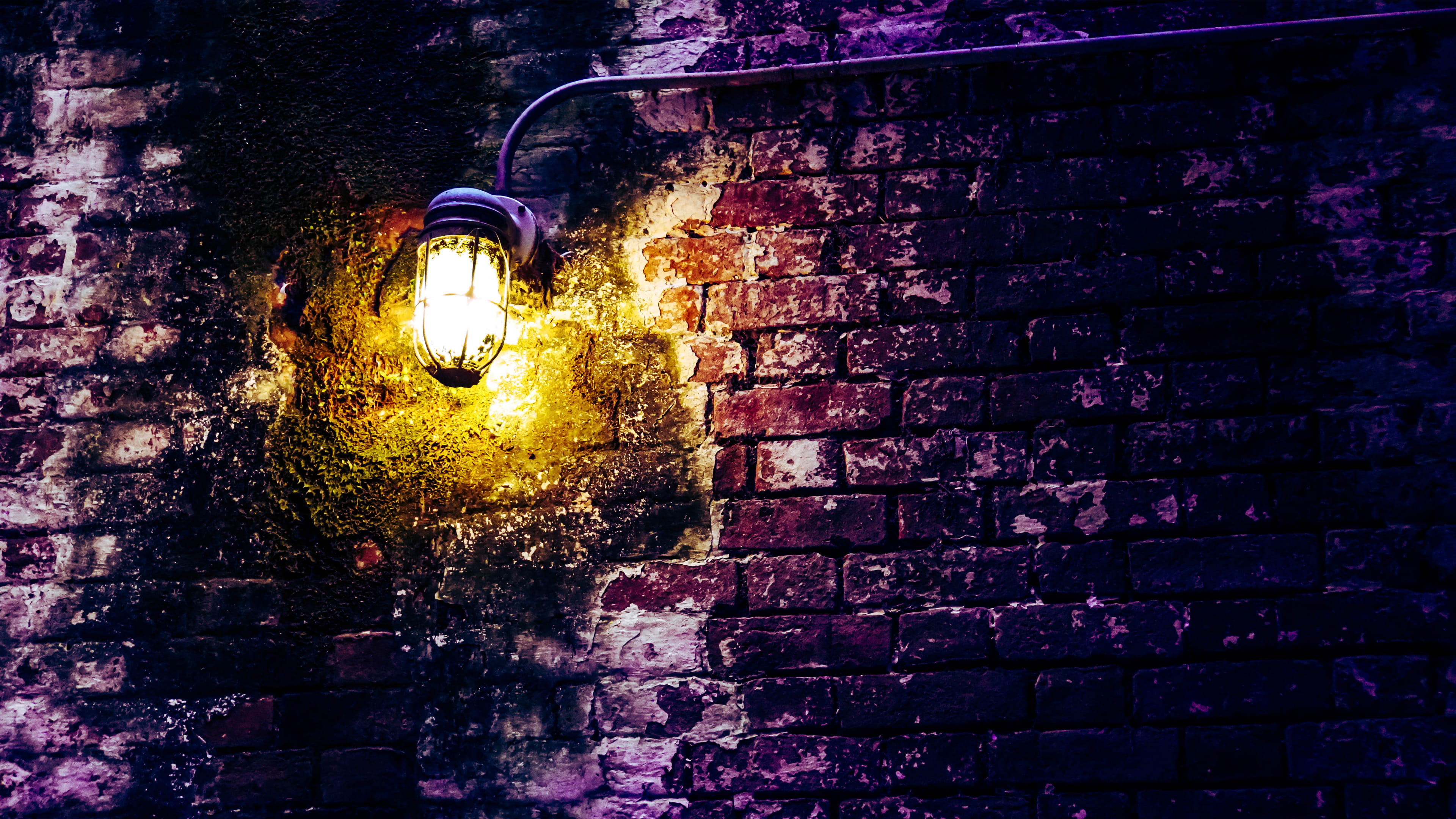 street, architecture, lighting equipment, alcatraz island, electricity, united states, street light, light, wall, electric light, electric lamp, glowing, HD Wallpaper