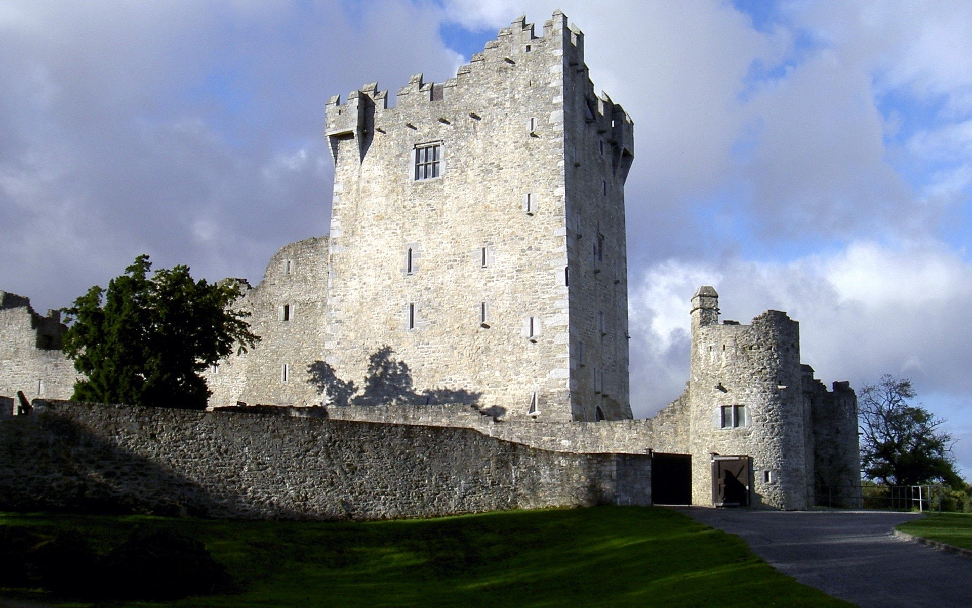 Castles, Ross Castle, 1080P, HD Wallpaper