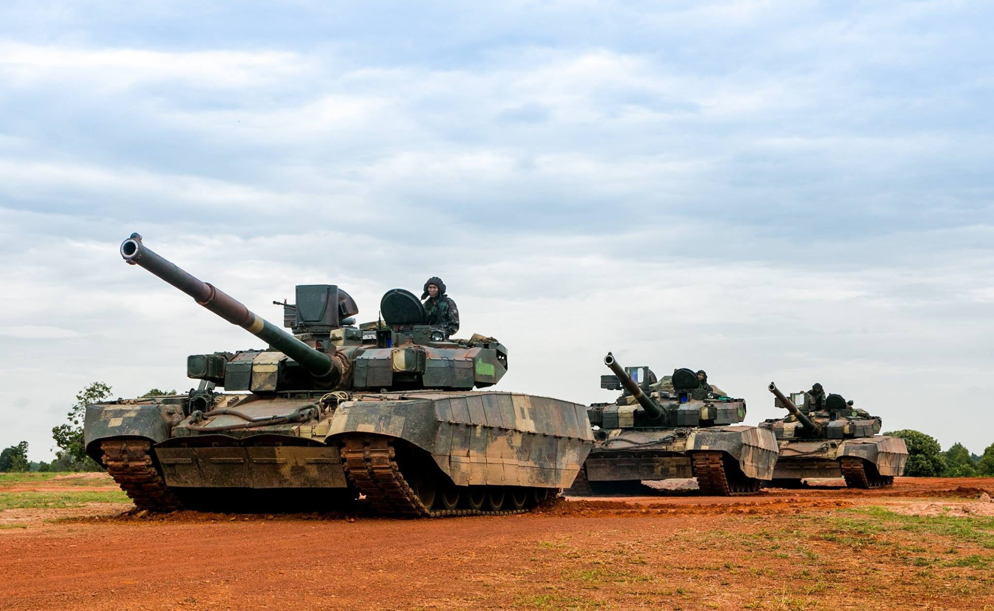 The Royal Thai army, Stronghold, 1080P, OKB imeni Morozova, BM " Oplot", Ukraine, Tank, Hold-T, HD Wallpaper