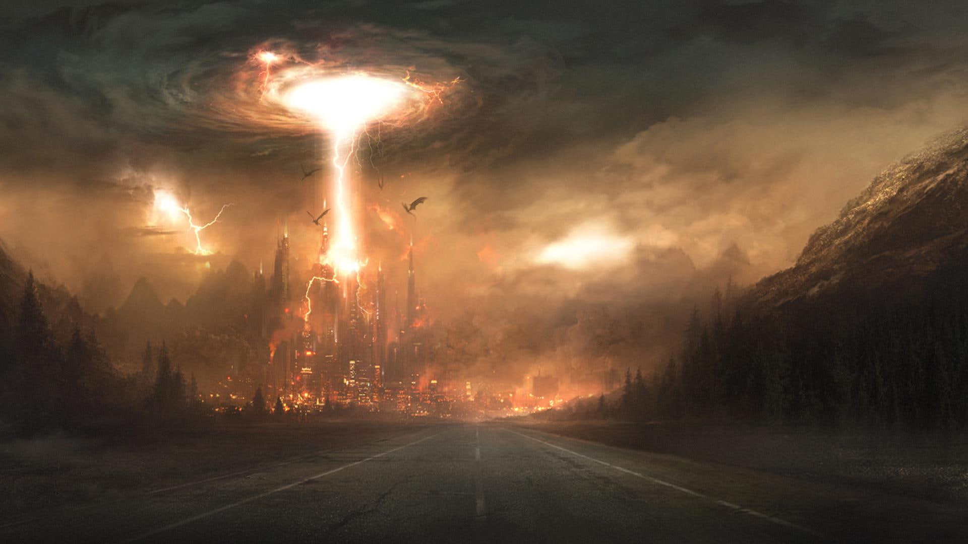 end, 1080P, 2012, picture, ofday, days, 3d and abstract, HD Wallpaper