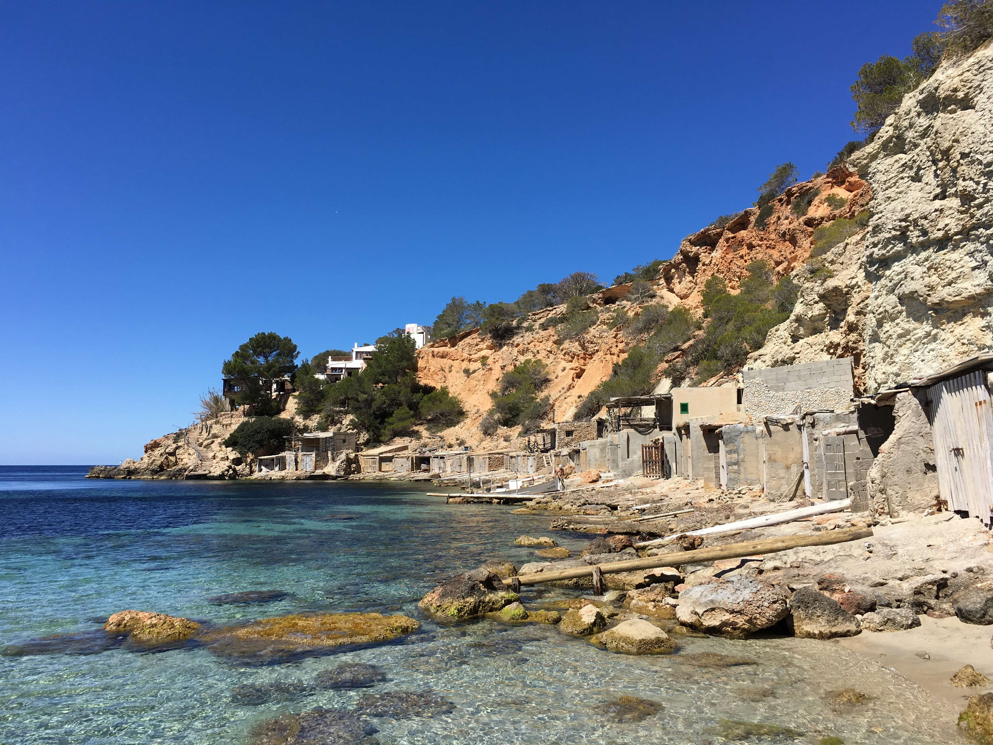 scenics - nature, water, sea, blue, nature, architecture, rock - object, mountain, no people, solid, outdoors, land, travel destinations, cliff coast, sky, HD Wallpaper