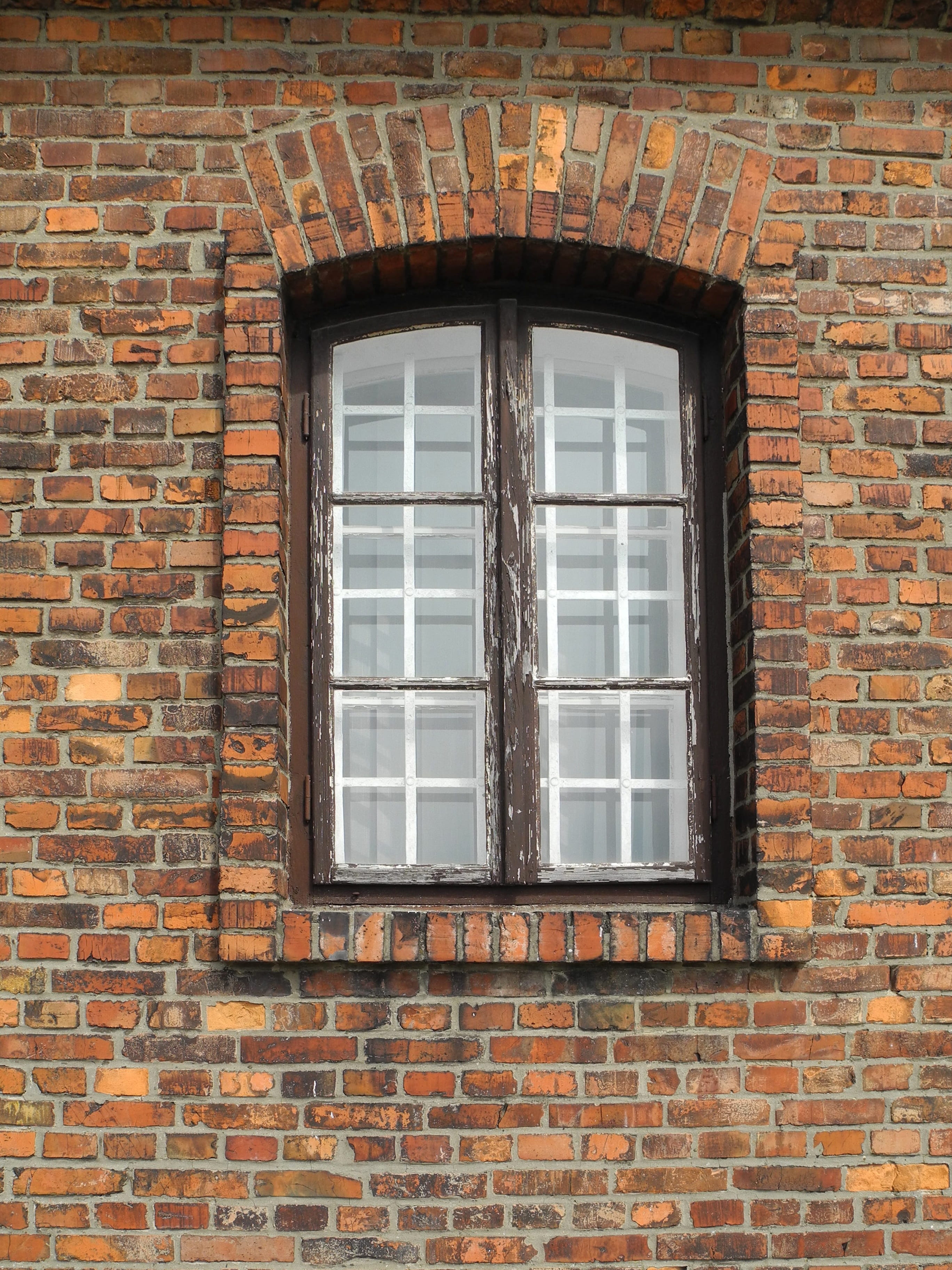 Dachau, no people, house, low angle view, red, wall, day, built structure, 2K, architecture, building, residential district, brick wall, outdoors, old, Phone HD Wallpaper