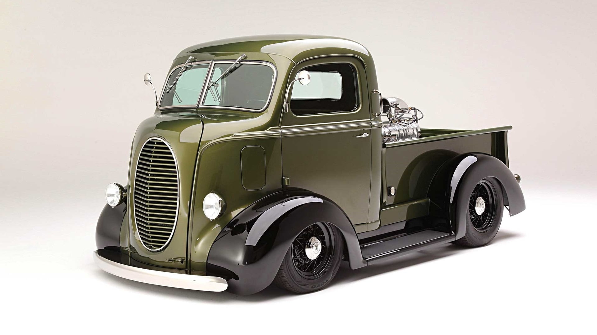 1939 ford cab over engine, cut out, desktop, studio shot, windows, metal, car, land vehicle, the past, transportation, no people, white background, HD Wallpaper