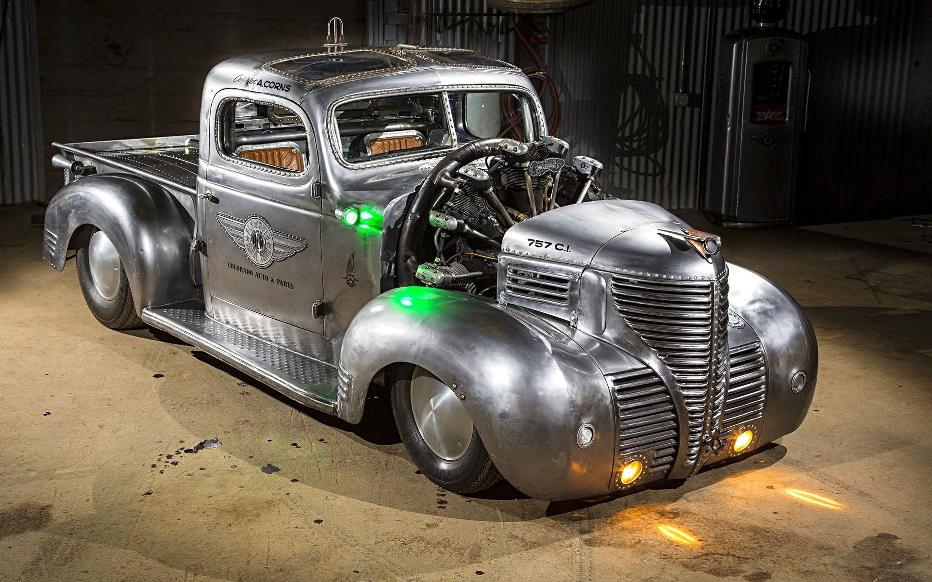 Modifield, Truck, Pickup, Plymouth, 1080P, 1939, HD Wallpaper