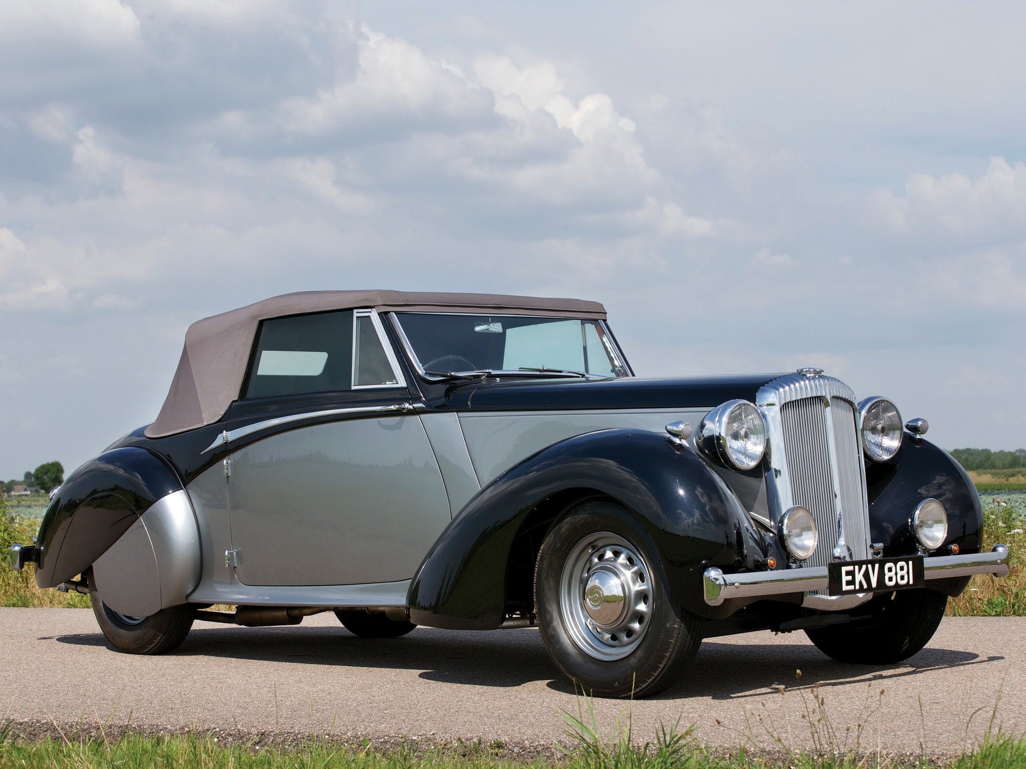db18, 49531, drophead, carlton, daimler, luxury, 1939, 1080P, coupe, retro, HD Wallpaper