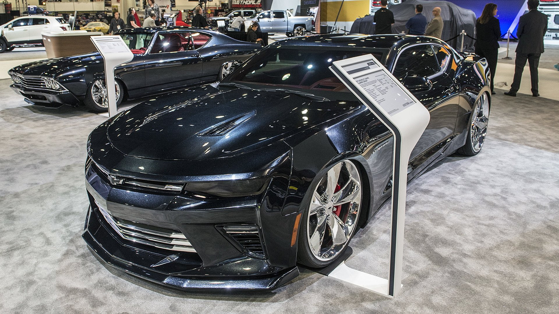 slammer, 2016, camaro, chevrolet, 1080P, concept, sema, HD Wallpaper