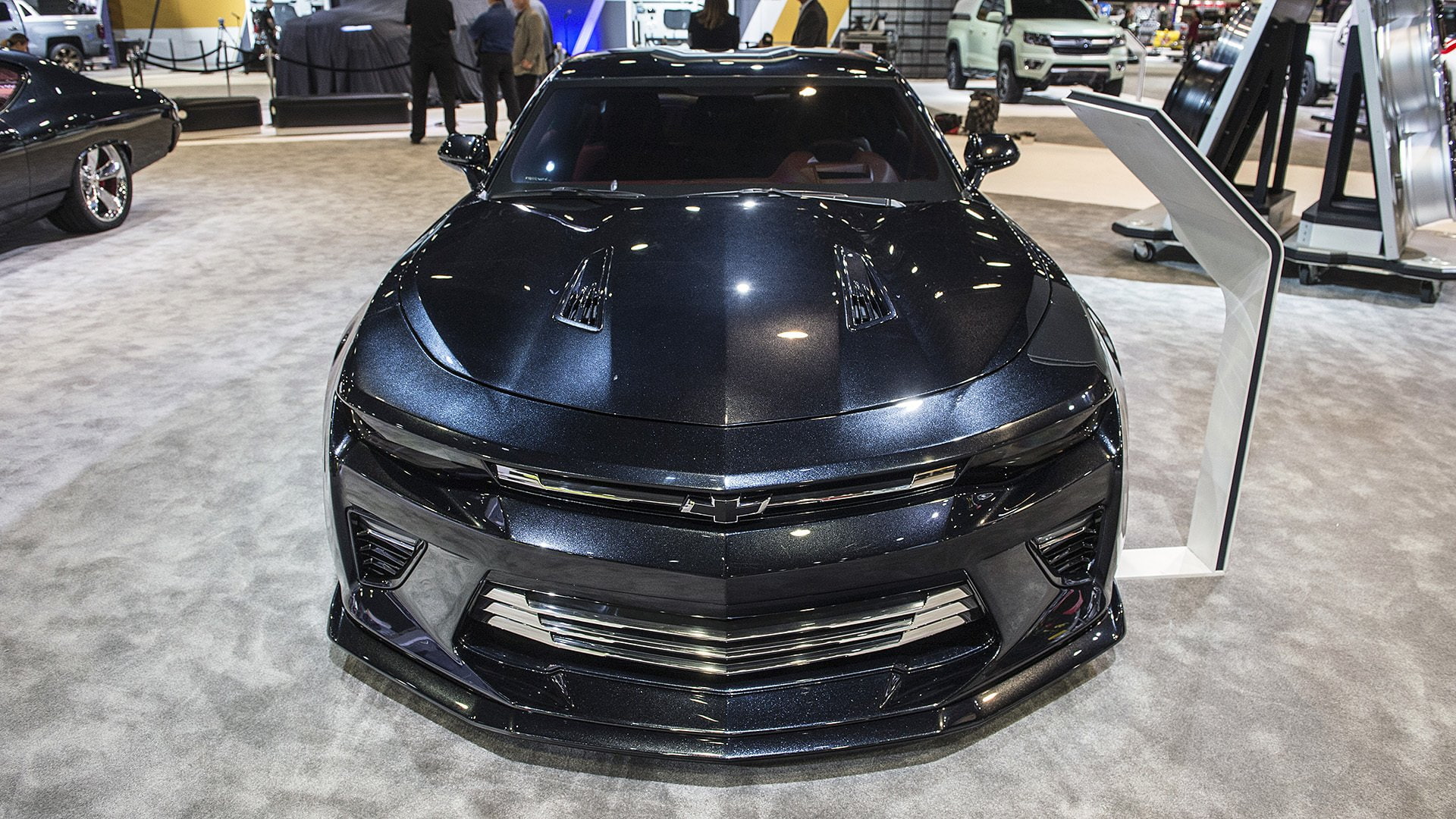 chevrolet, concept, slammer, 2016, 1080P, sema, camaro, HD Wallpaper