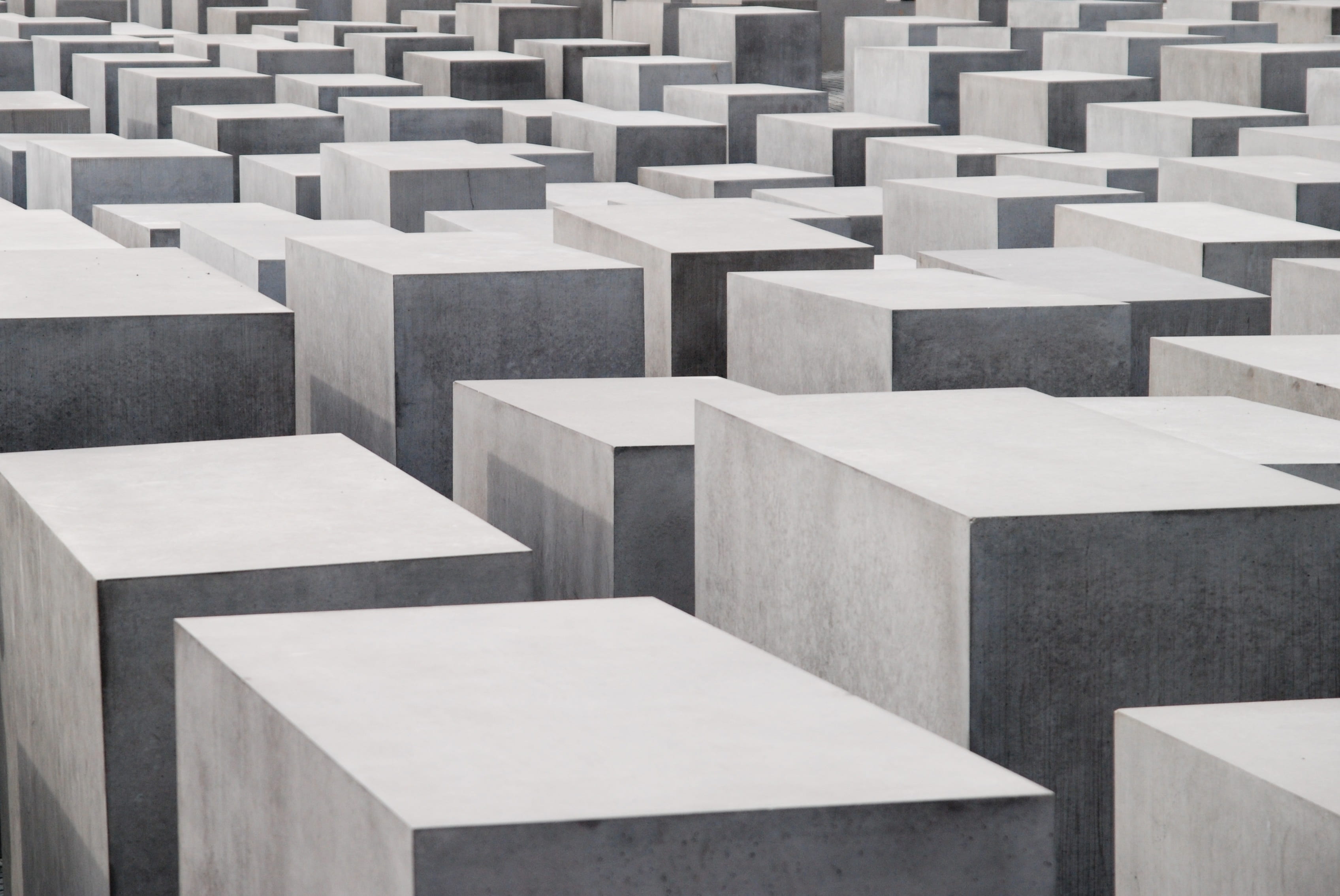 the past, religion, block, architecture, in a row, day, block shape, the holocaust, cement, concrete, city, large group of objects, history, backgrounds, HD Wallpaper