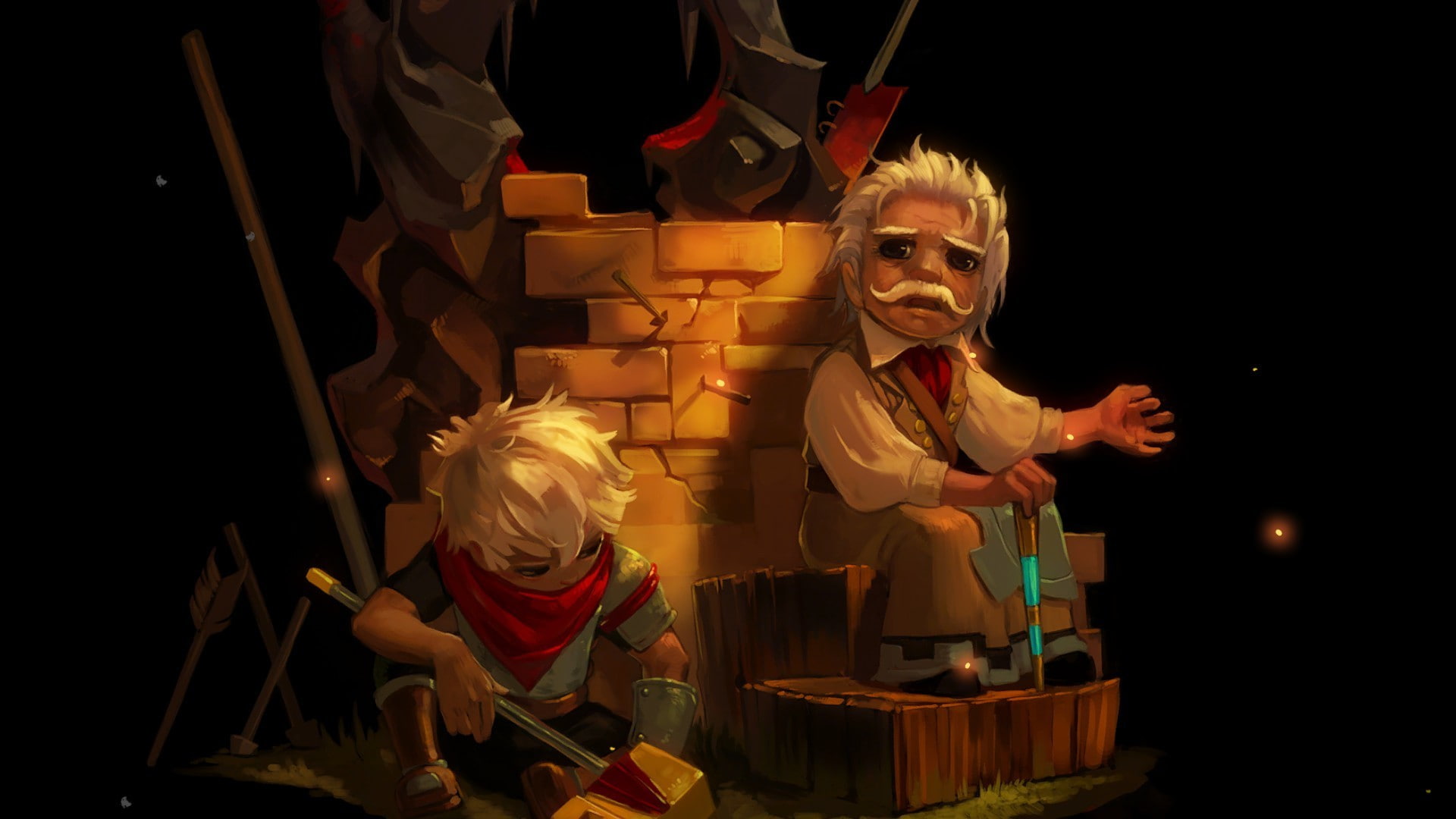 Bastion, 1080P, video games, HD Wallpaper
