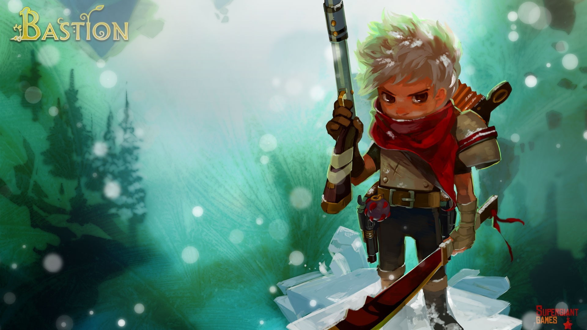 Bastion, video games, 1080P, HD Wallpaper