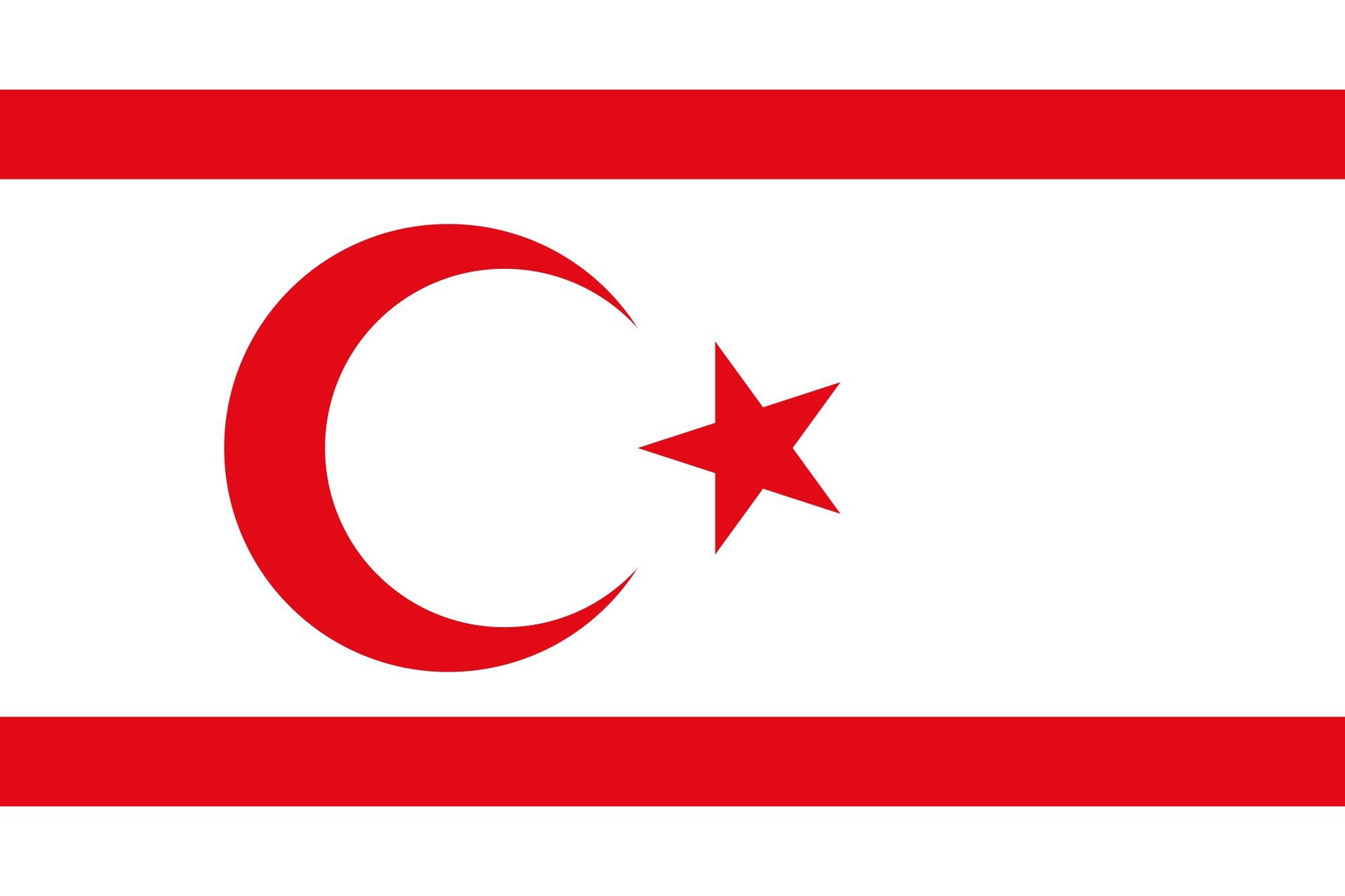1080P, republic, northern, turkish, 2000px flag, cyprus svg, HD Wallpaper
