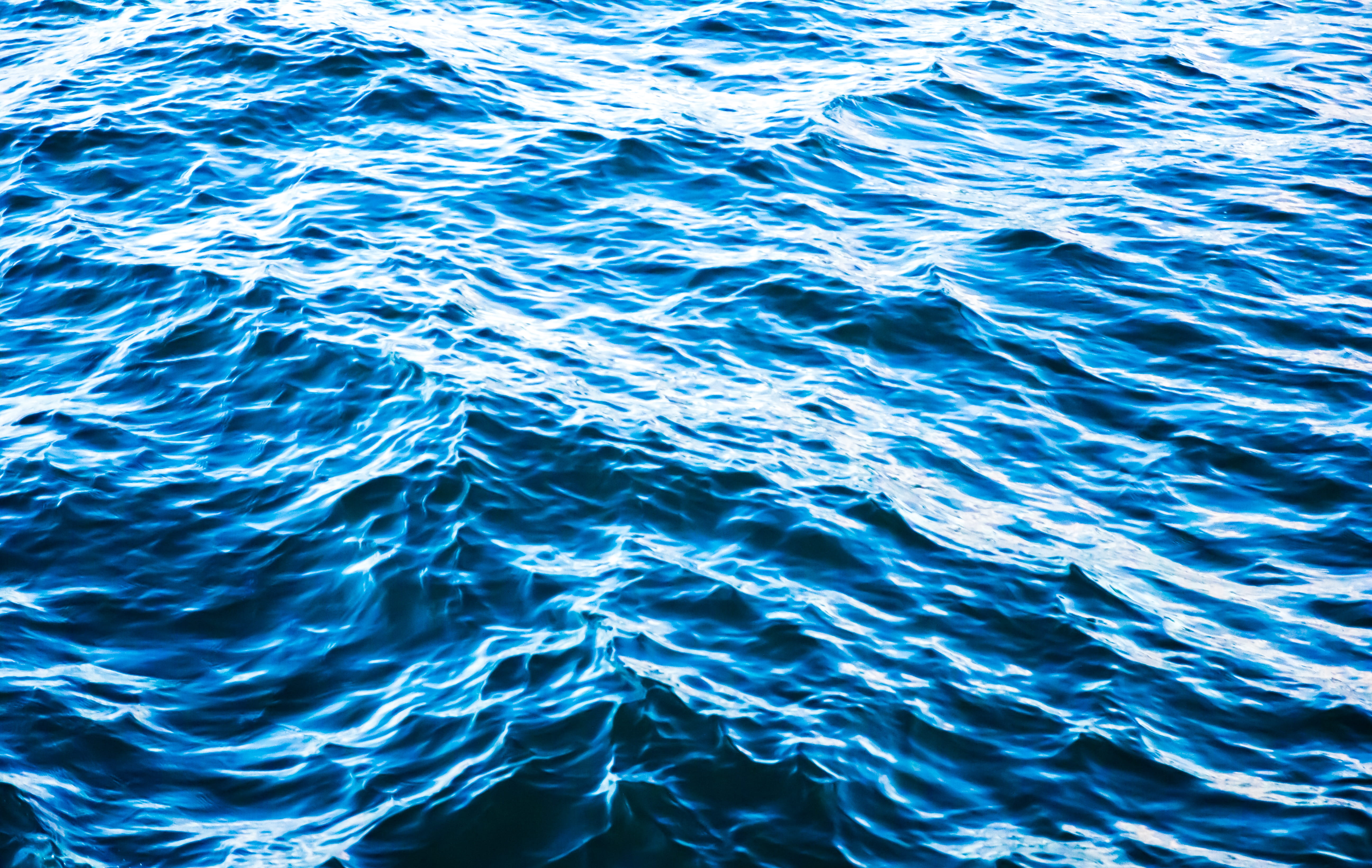 sea, pattern, rippled, outdoors, day, nature, blue, italy, shape, sunlight, motion, swimming pool, waterfront, ischia, pool, textured, 5K, high angle view, HD Wallpaper