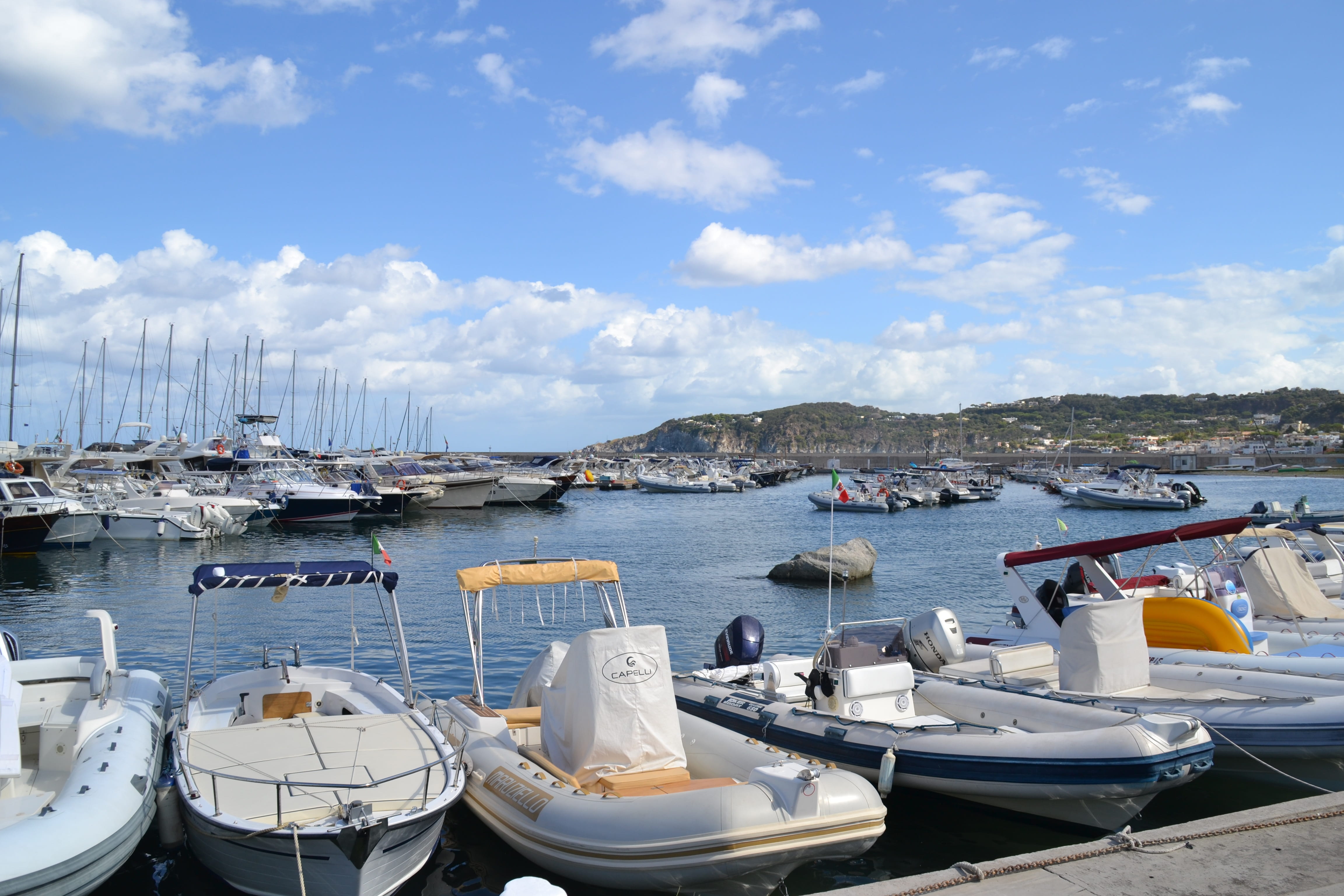 tourism, sea bay, investors, bay, mode of transportation, day, mountain, no people, moored, nature, travel, transportation, maritime, sky, sunlight, sea, HD Wallpaper