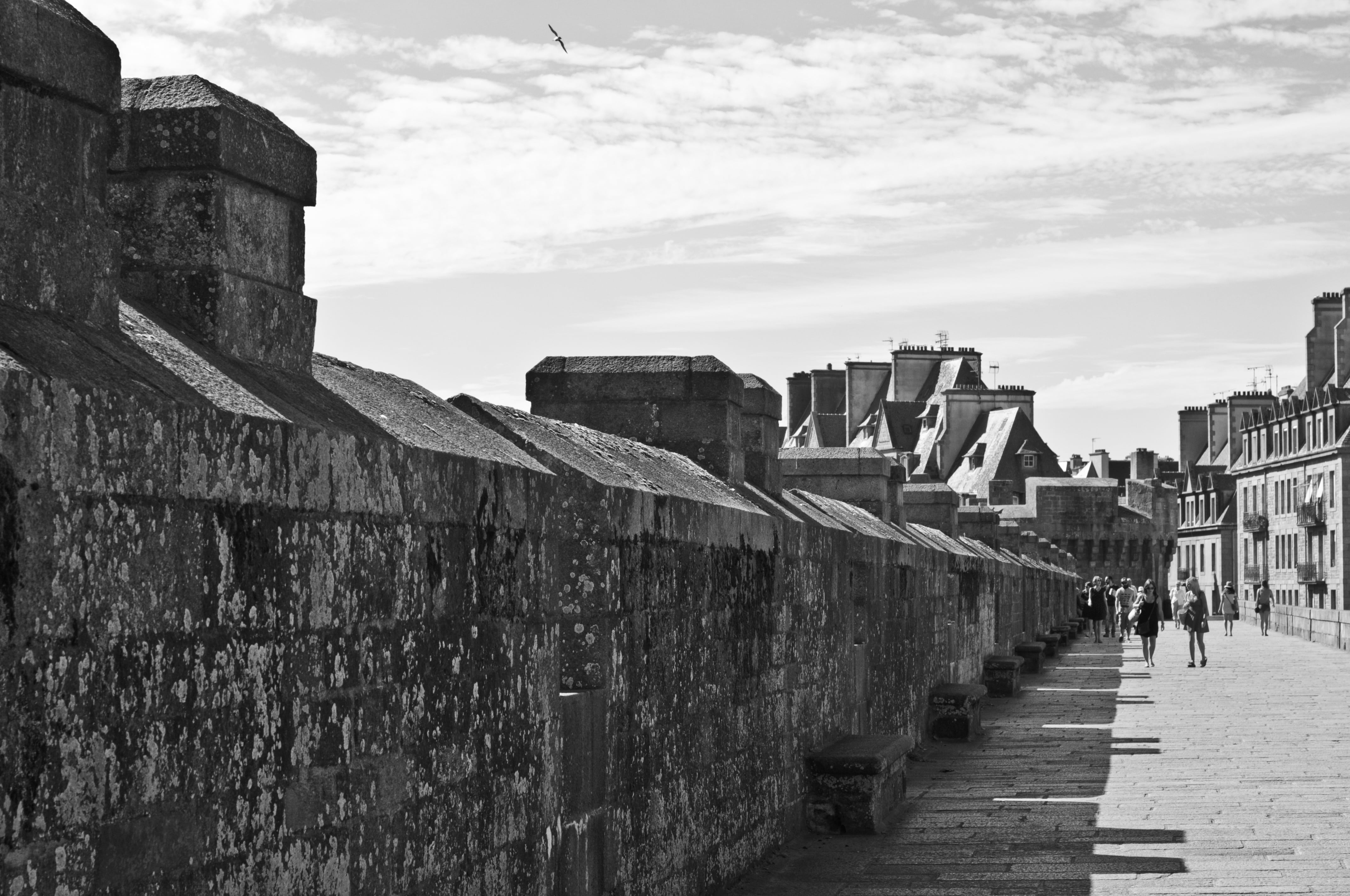 direction, travel destinations, nature, travel, the past, tourism, wall - building feature, old, rampart, famous Place, architecture, building, the way forward, HD Wallpaper