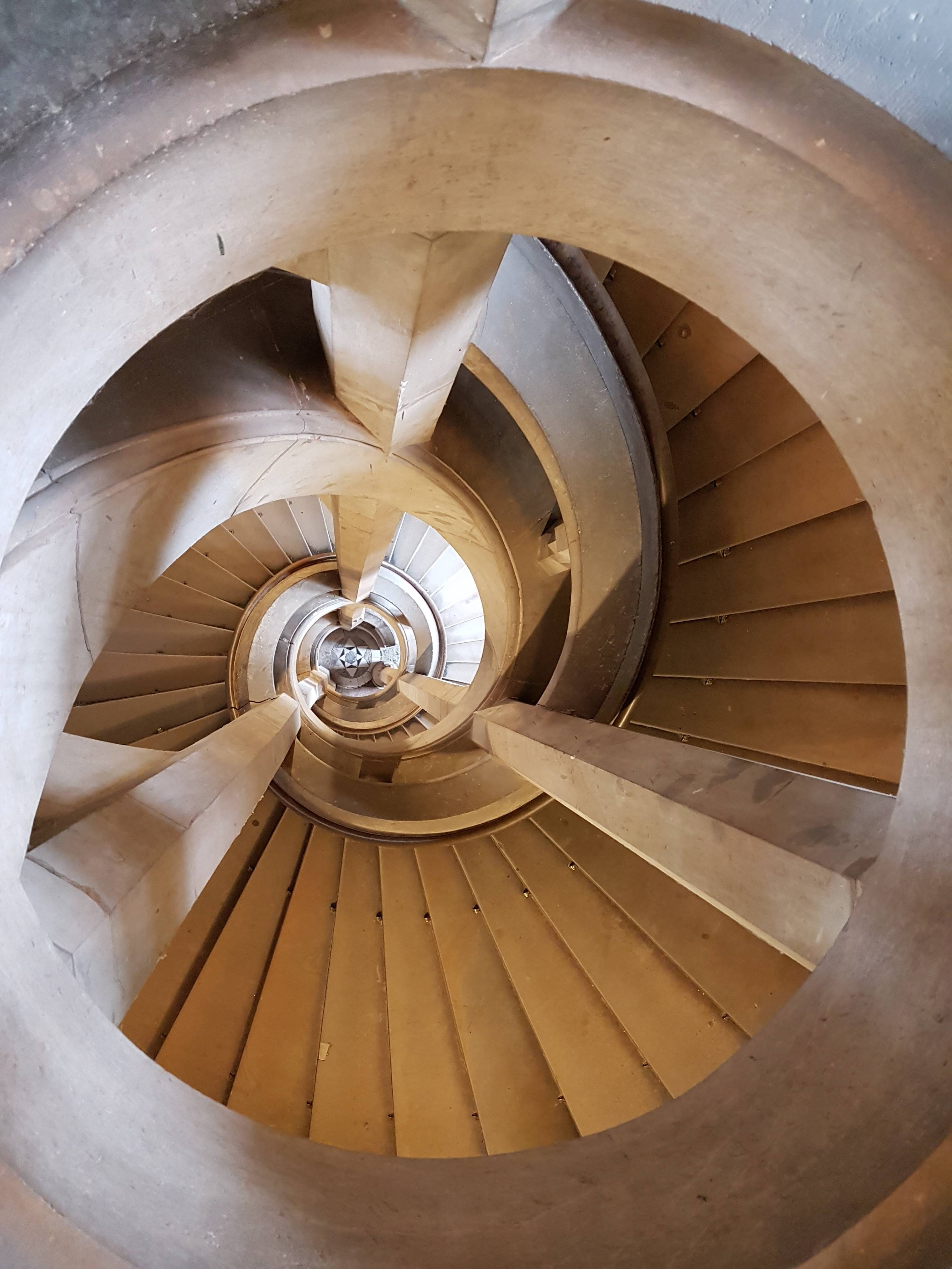 architecture, day, geometric shape, spiral, built structure, shape, building, spiral staircase, staircase, wernigerode castle, castle, wernigerode, directly above, Phone HD Wallpaper