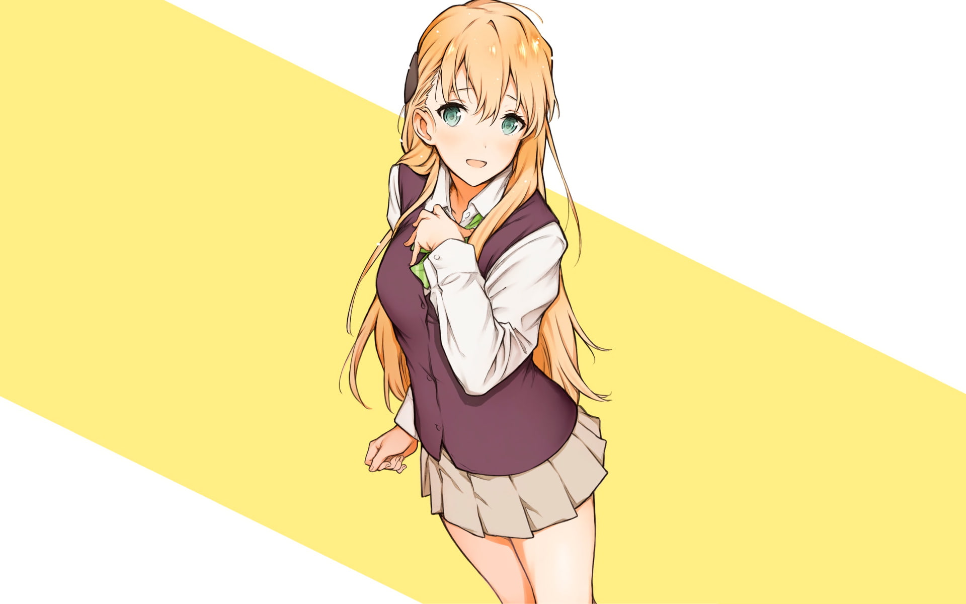 1080P, Karen Tendou, Anime, Gamers!, HD Wallpaper