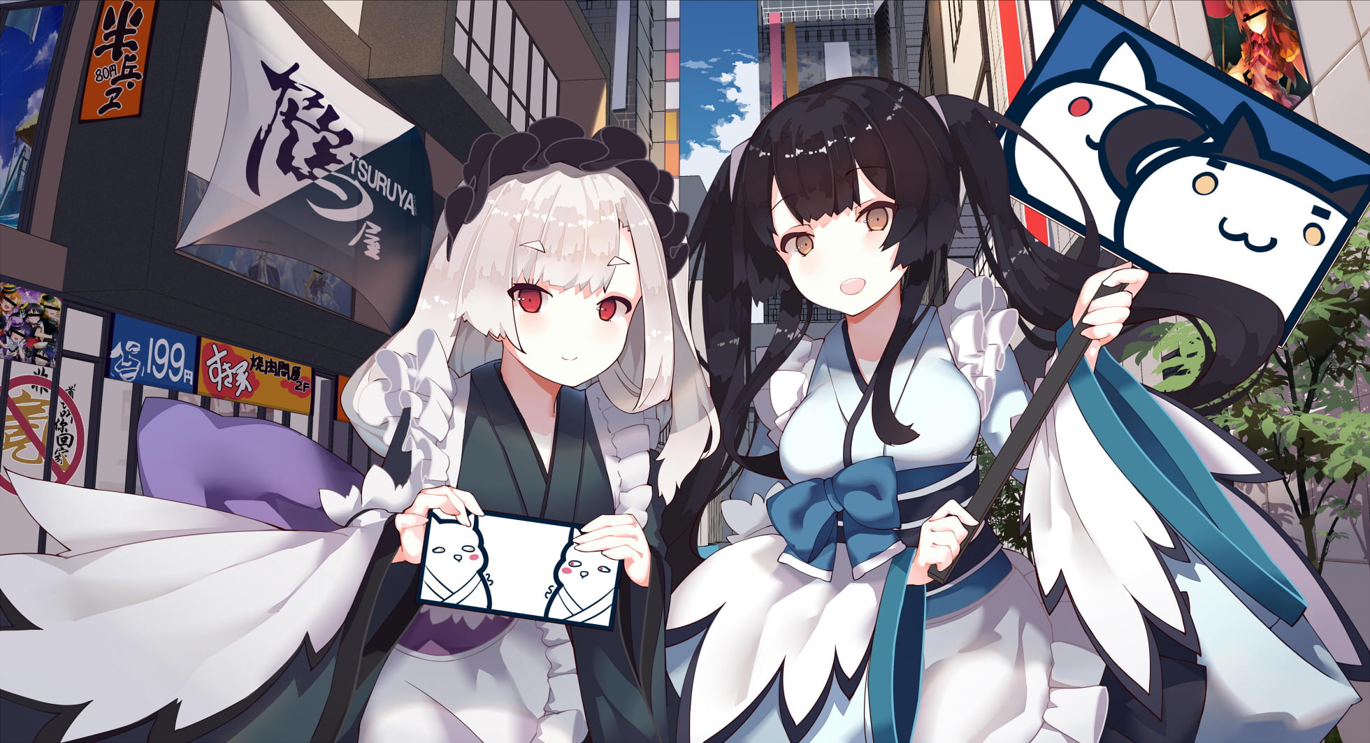 anime, anime girls, 1080P, gamer grill, comic art, HD Wallpaper