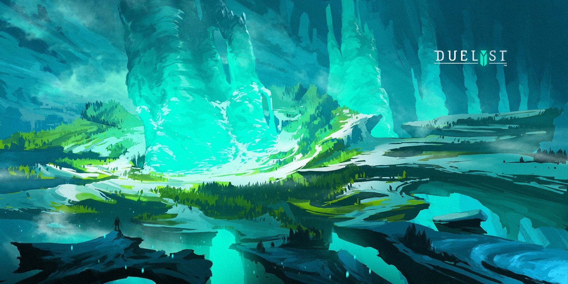 day, indoors, blue, animal wildlife, glass - material, swimming, anton fadeev concept art artwork digital art digital 2d duelist, nature, fish, no people, HD Wallpaper