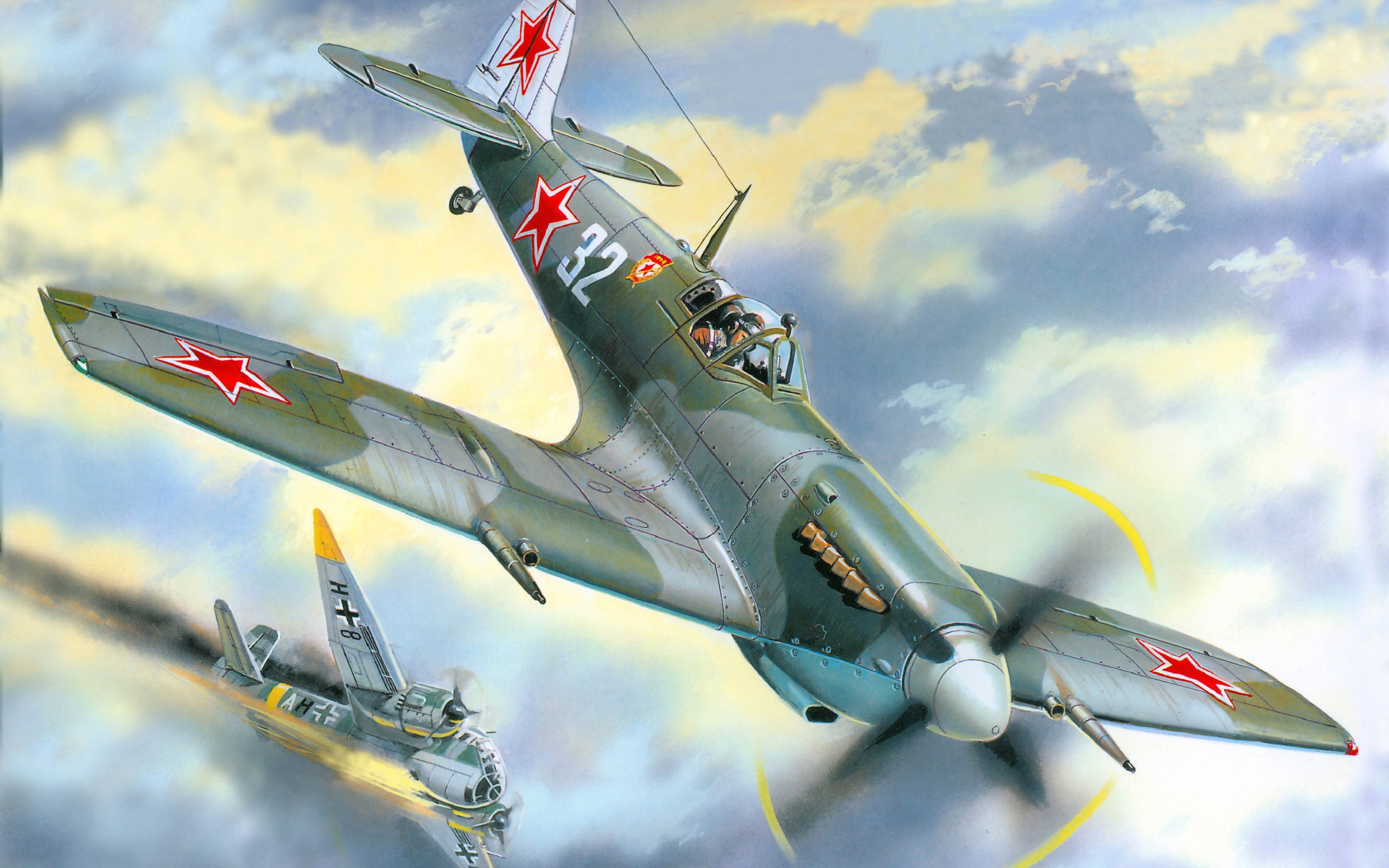 Victory, 2K, Dogfight, HD Wallpaper
