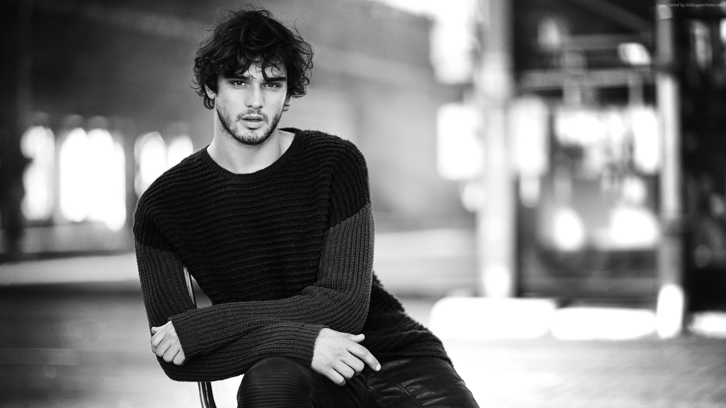 beach, model, Top Fashion Male Models, 1080P, Marlon Teixeira, HD Wallpaper