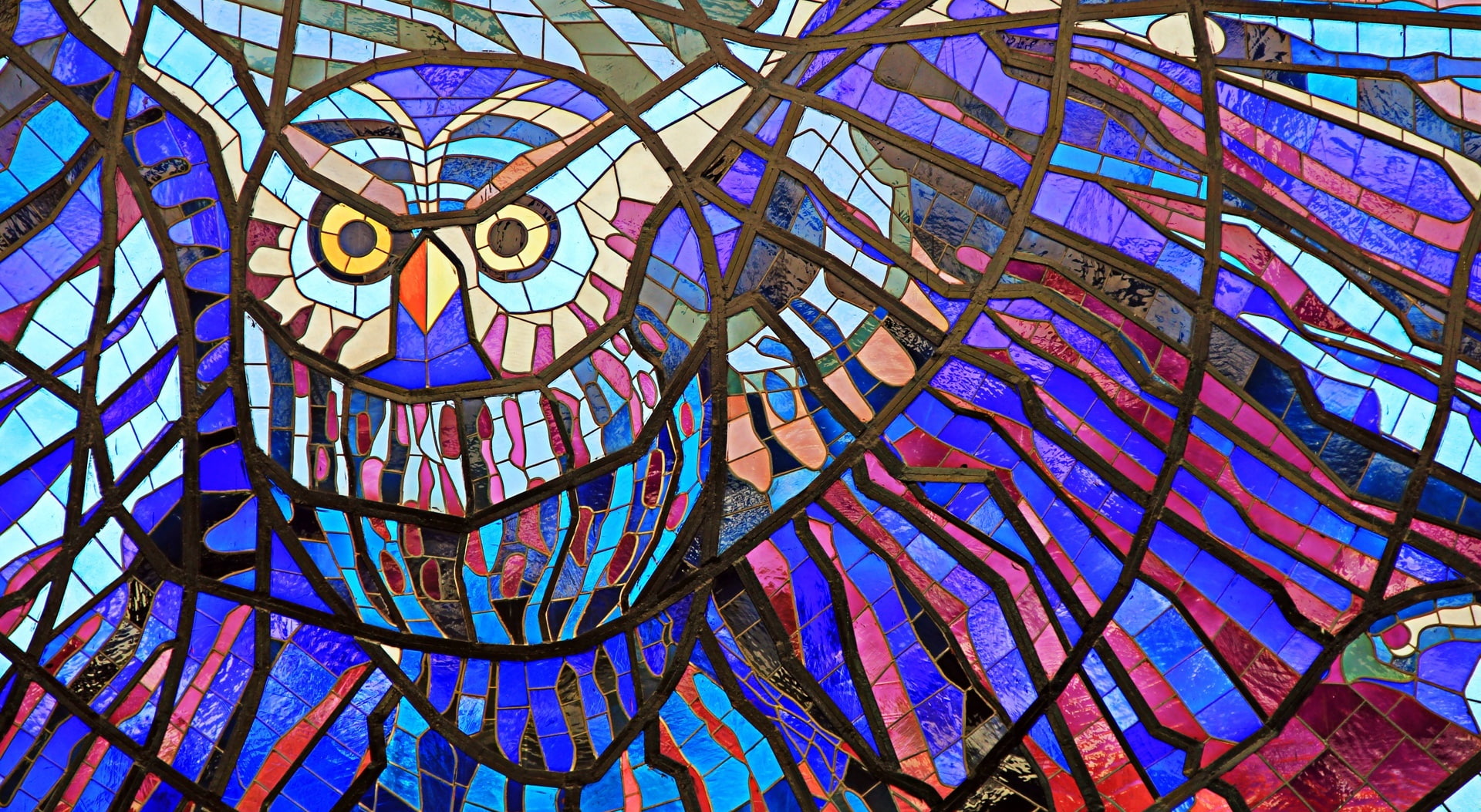 pattern, stained glass, ceiling, architecture, art and craft, glass - material, decor, spirituality, buho, Aero, ornate, full frame, day, low angle view, HD Wallpaper