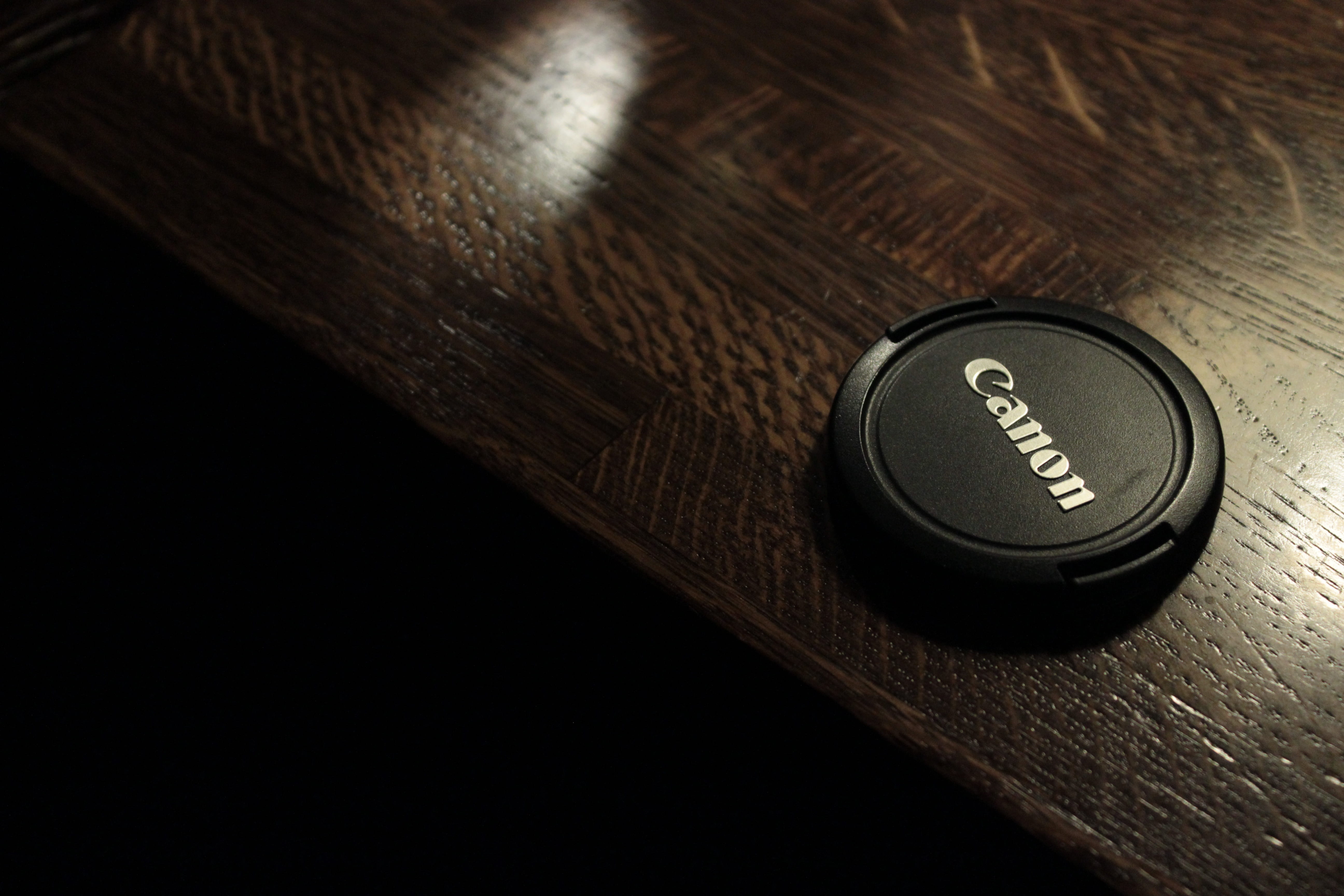 close-up, indoors, start button, western script, leather, communication, motor vehicle, table, no people, wood grain, technology, canon, photographer, black color, HD Wallpaper