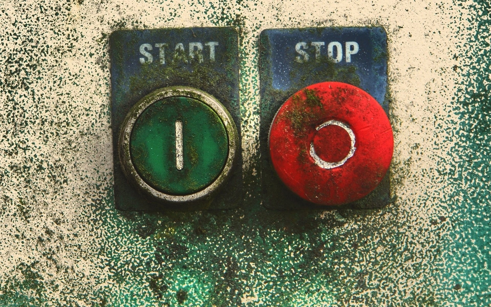 safety, security, close-up, indoors, communication, day, control, Red, guidance, push button, Green, text, Stop, wall - building feature, Start, western script, HD Wallpaper