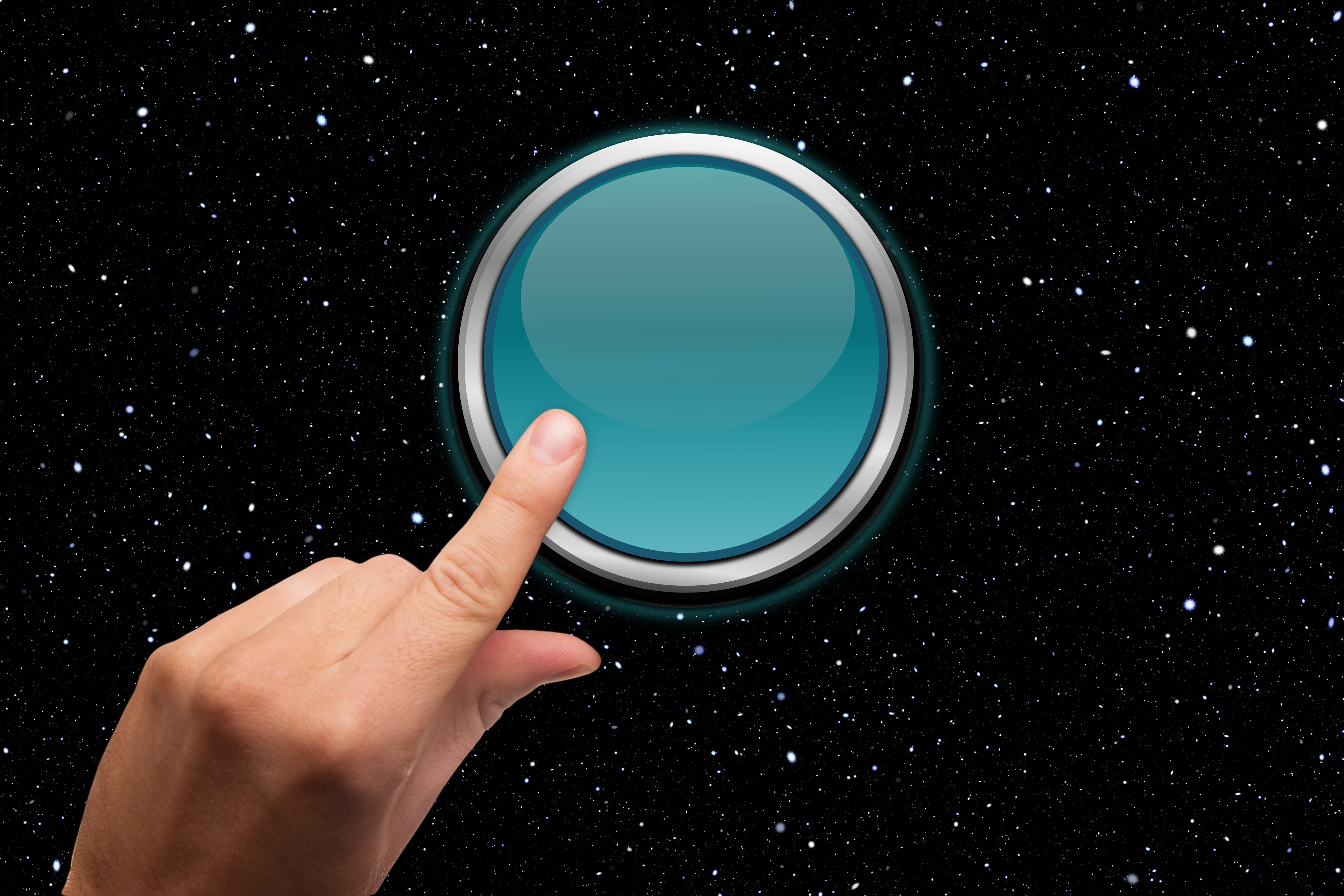 nature, body part, pushing, finger, human hand, circle, black background, hand, star, star - space, press, green, human limb, shape, human finger, turn on, HD Wallpaper