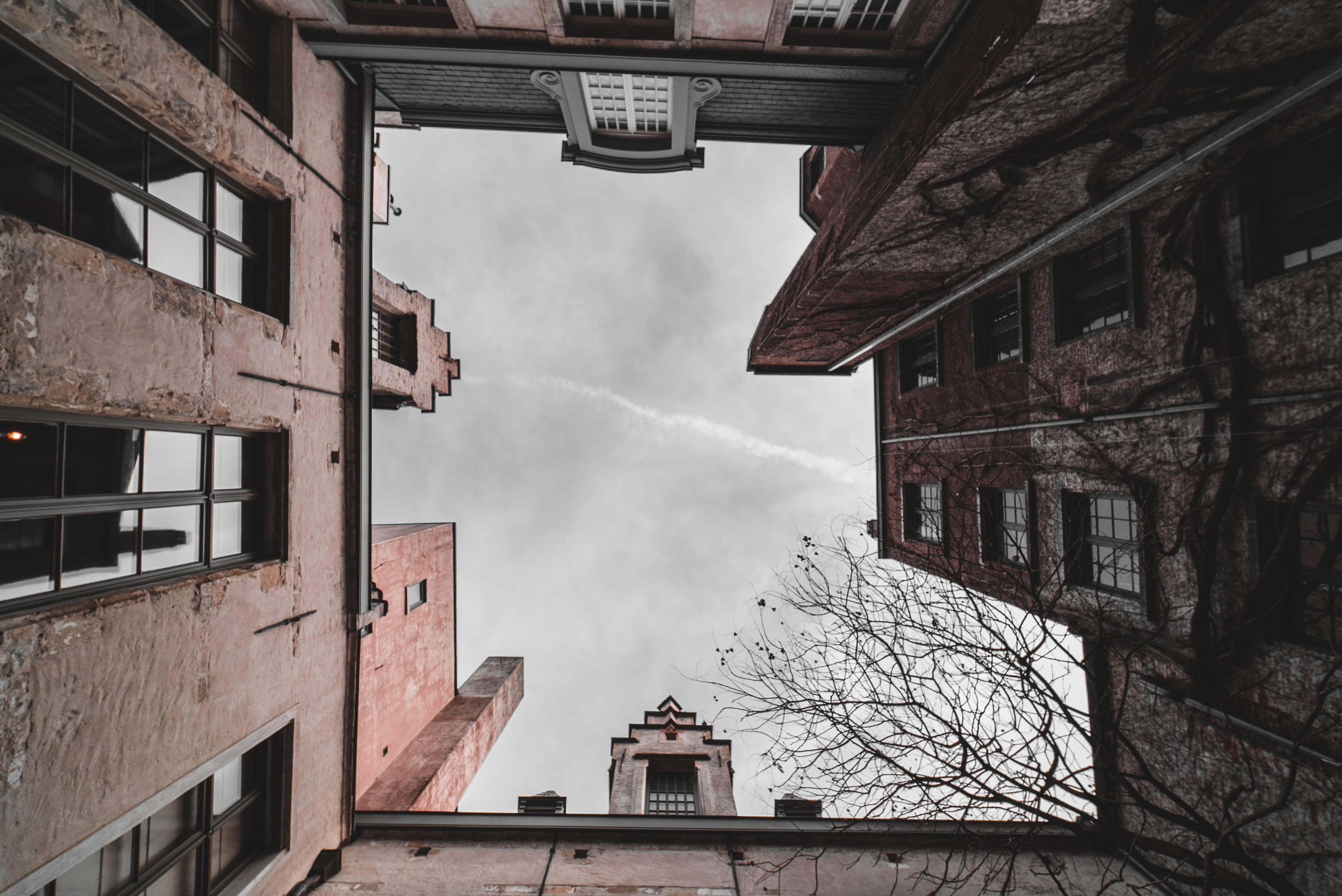 high, built structure, communication, buildings, belgium, no people, house, countryside, 4K, lookingup, shelter, antwerpen, sky, building exterior, building, HD Wallpaper