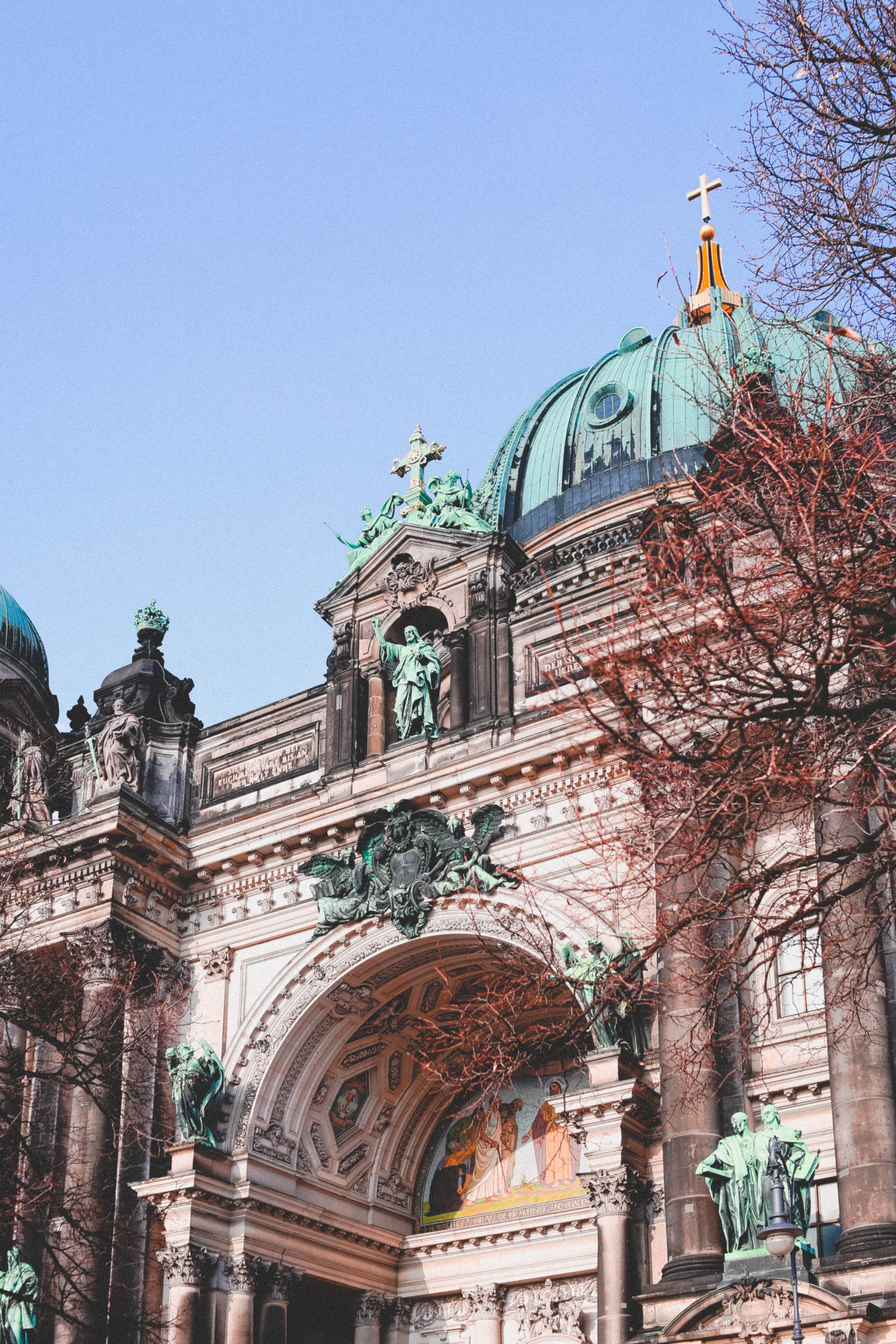 architexture, germany, berlin, citylife, buildings, architecture, religion, arquitetura, no people, nature, church, built structure, travel destinations, Phone HD Wallpaper