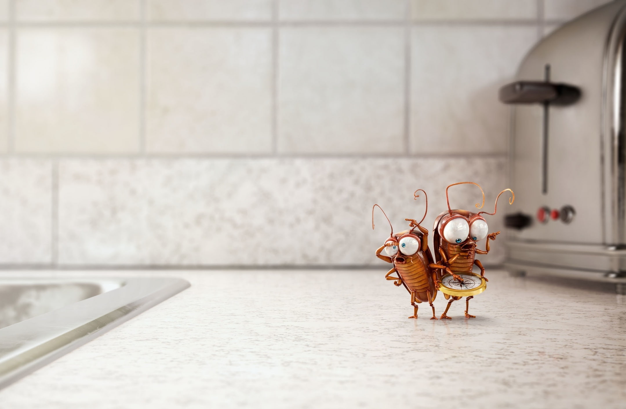 toy, domestic room, indoors, Funny, tile, creativity, CharacterDesign, d, cockroaches, Lost, animal, Mouse, home, Compass, cutefunny, animal representation, HD Wallpaper