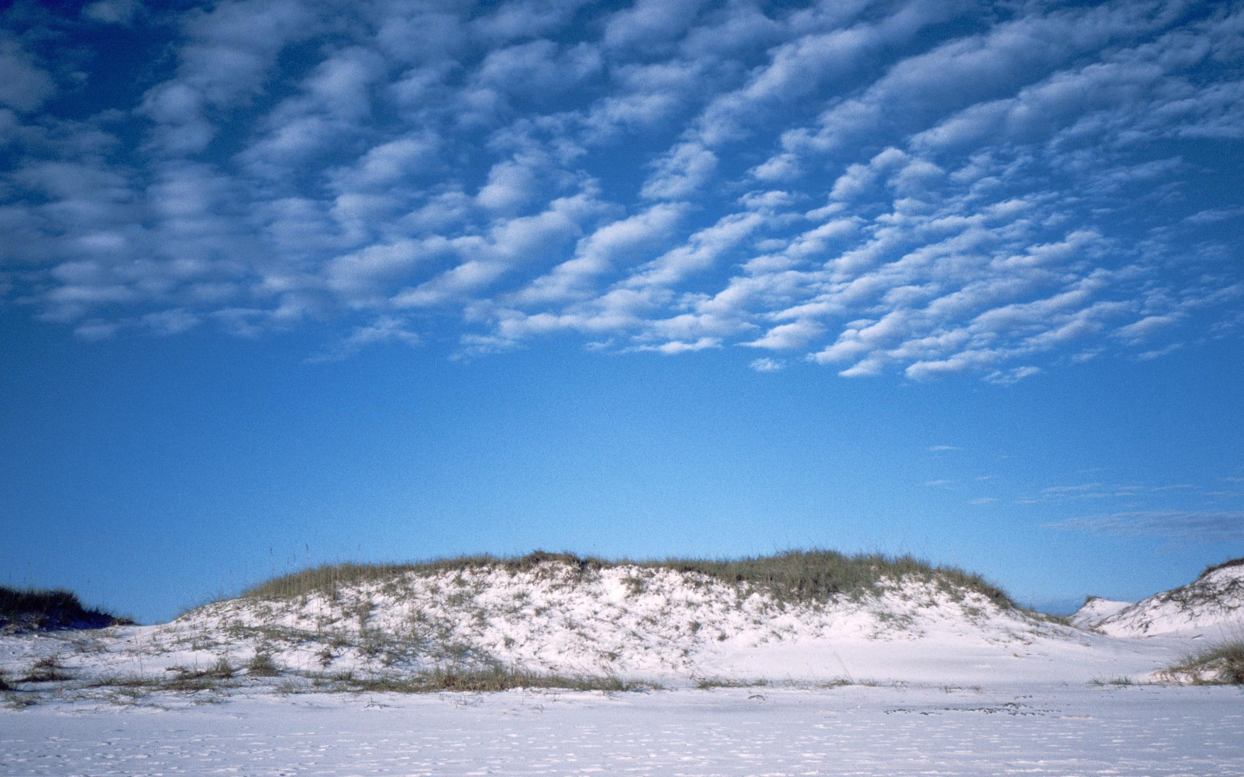 watchers, sand, dunes, cloud, 2K, 3d and abstract, clouds, photography, HD Wallpaper