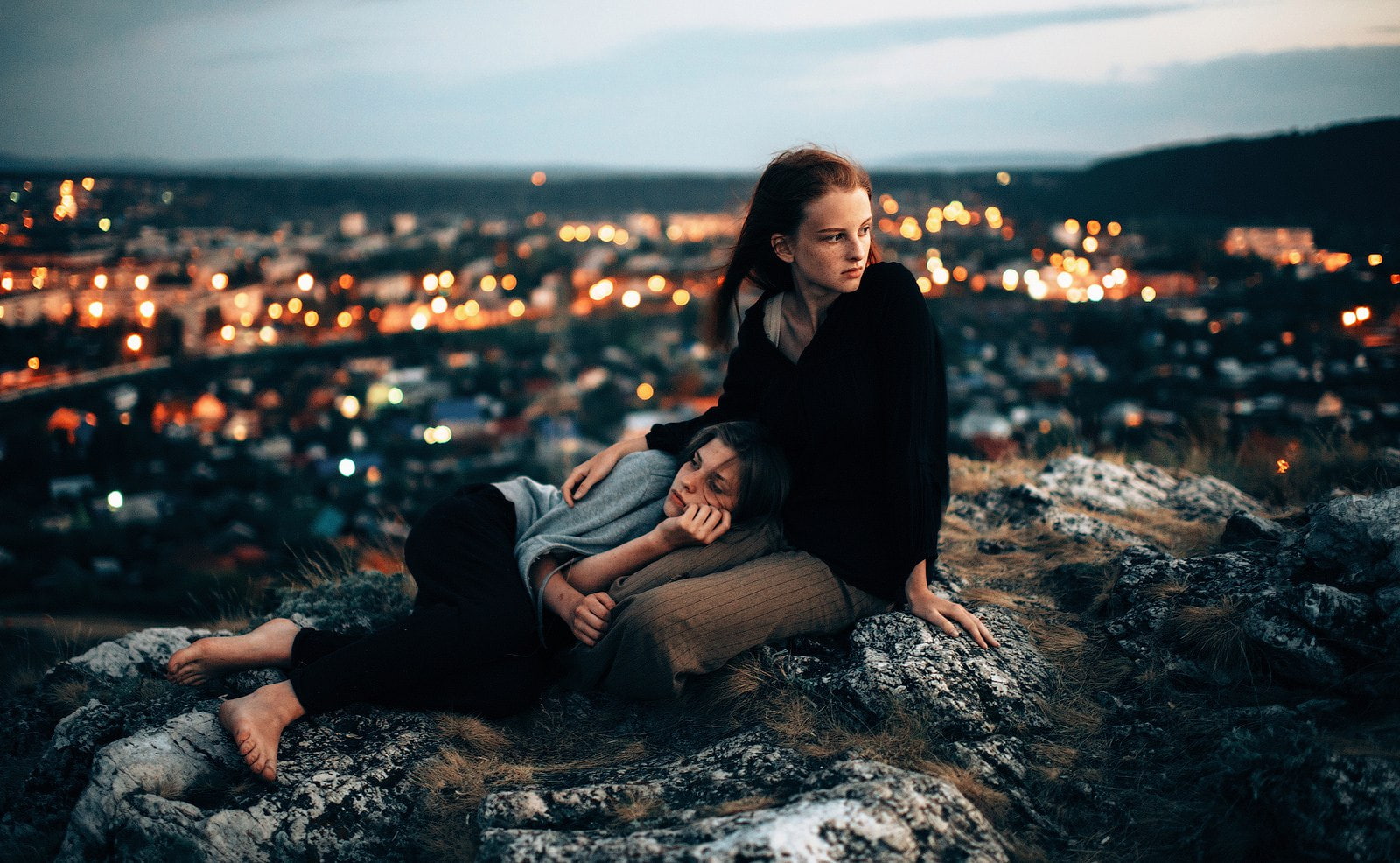 model, 720P, cityscape, women, women outdoors, Marat Safin, HD Wallpaper