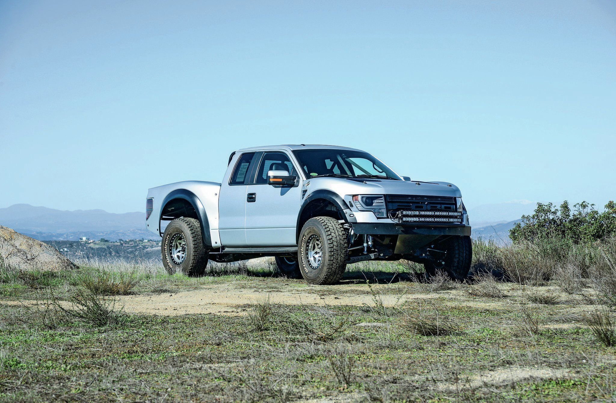 pickup, ford, custom, 4x4, 2013, truck, raptor, offroad, 1080P, f-150, HD Wallpaper
