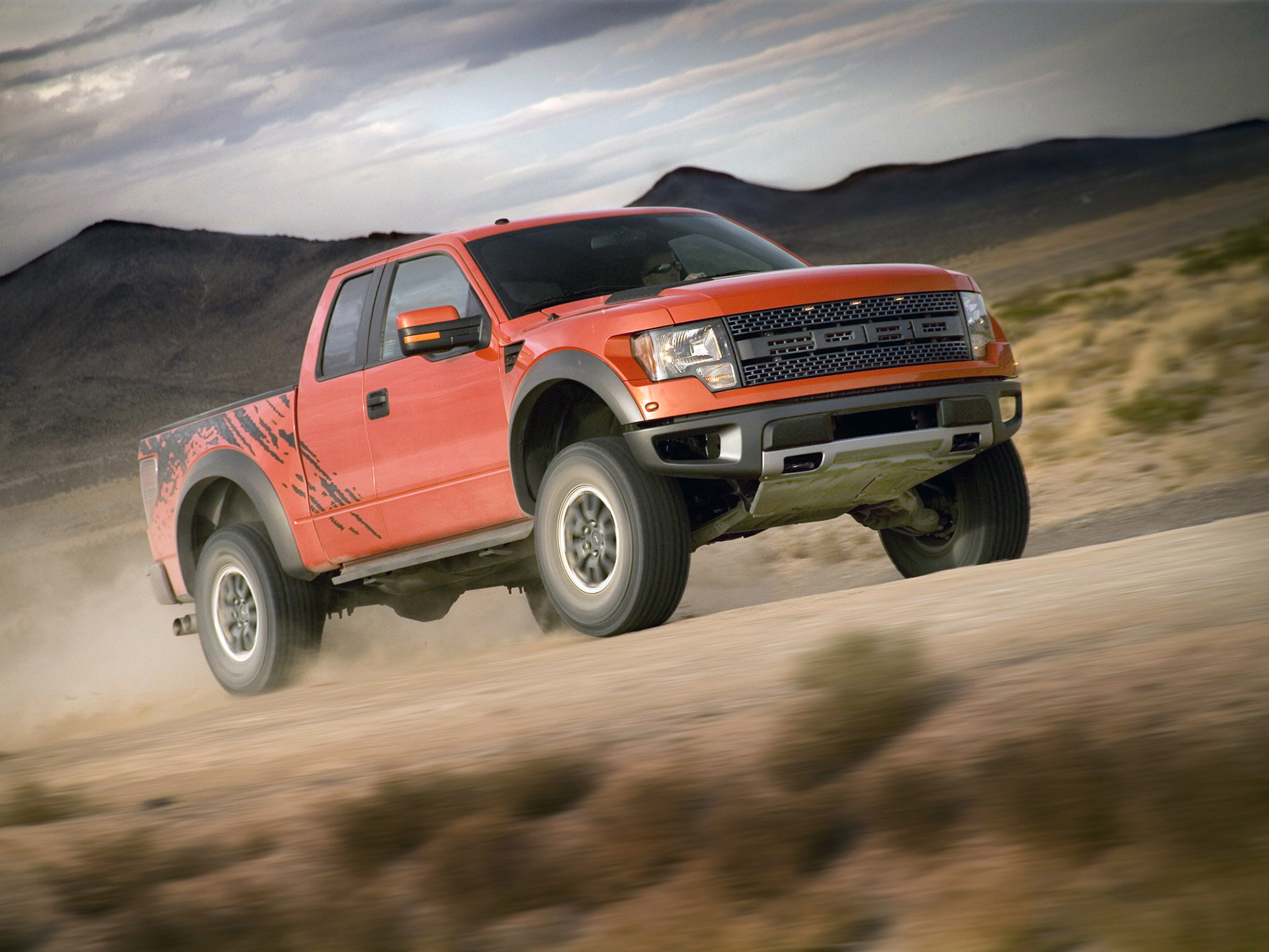 truck, 4x4, 1080P, svt, offroad, ford, 2008, f 150, raptor, HD Wallpaper