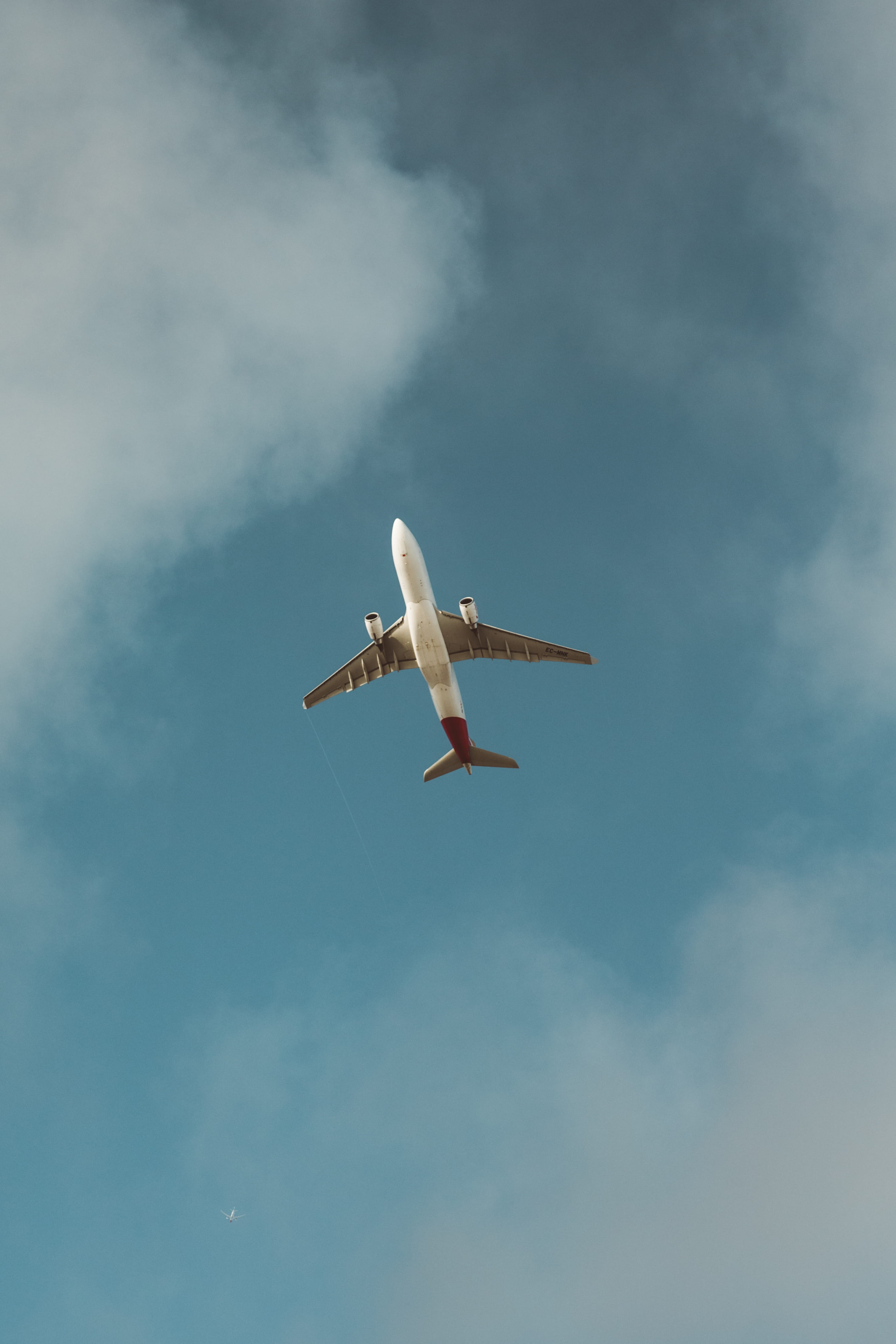 journey, white, passenger, vacations, wander, landing - Touching Down, airplane, travel, mode of Transport, turbine, flying, arrival, business Travel, plane, Phone HD Wallpaper