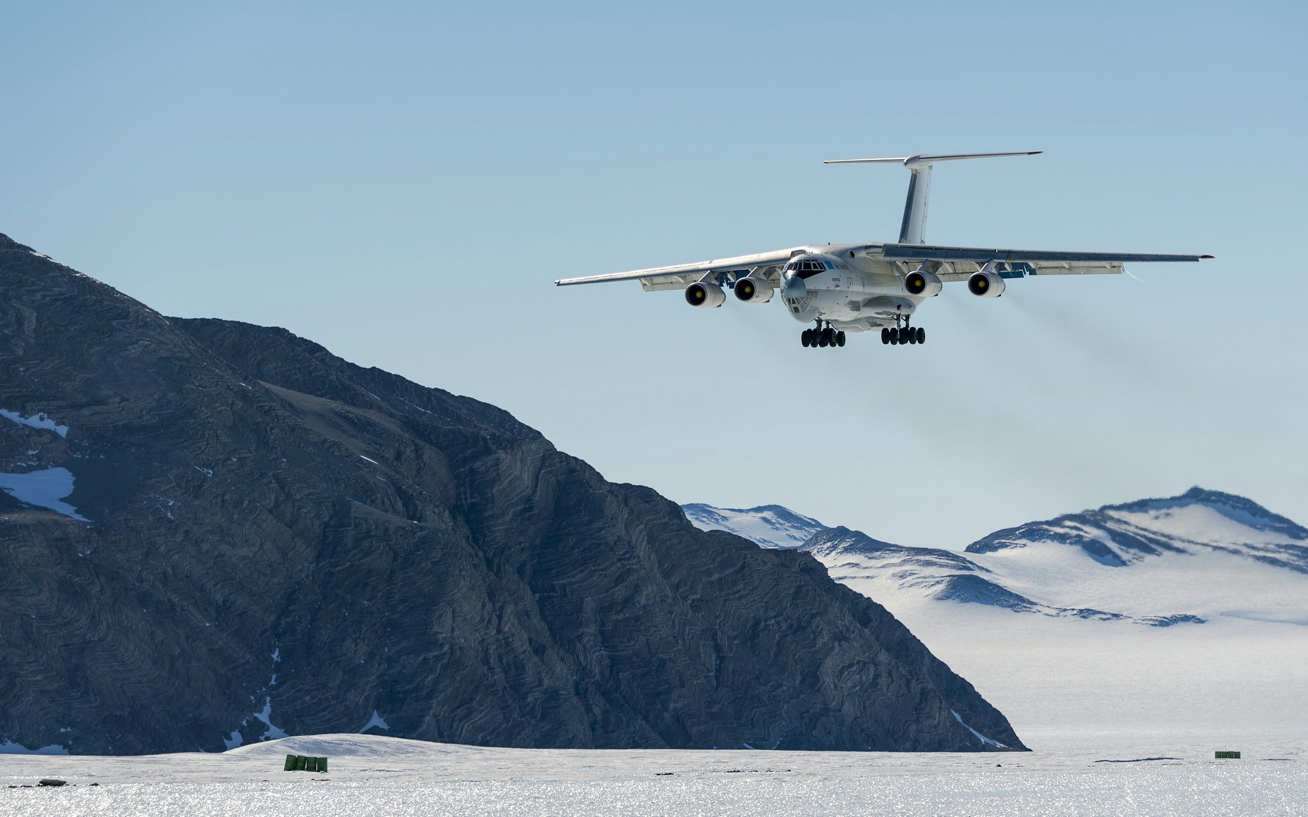 air Travel, mountain Range, air Vehicle, engine, cloud - Sky, day, landing - Touching Down, people Traveling, sky, aerospace Industry, transportation, travel, HD Wallpaper