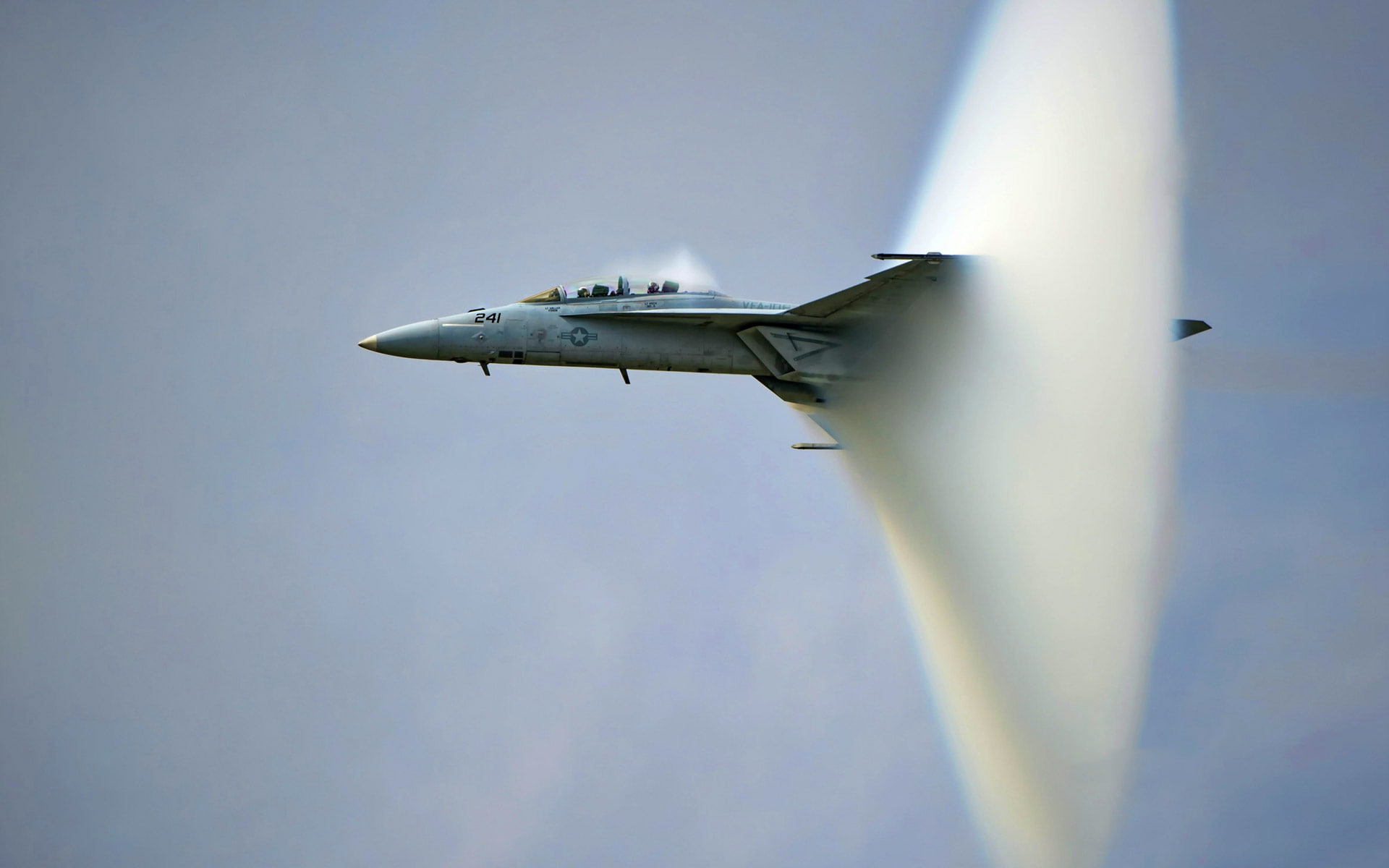 transition the sound barrier, Super Hornet, 1080P, F/A-18F, Boeing, carrier-based multirole fighter, HD Wallpaper