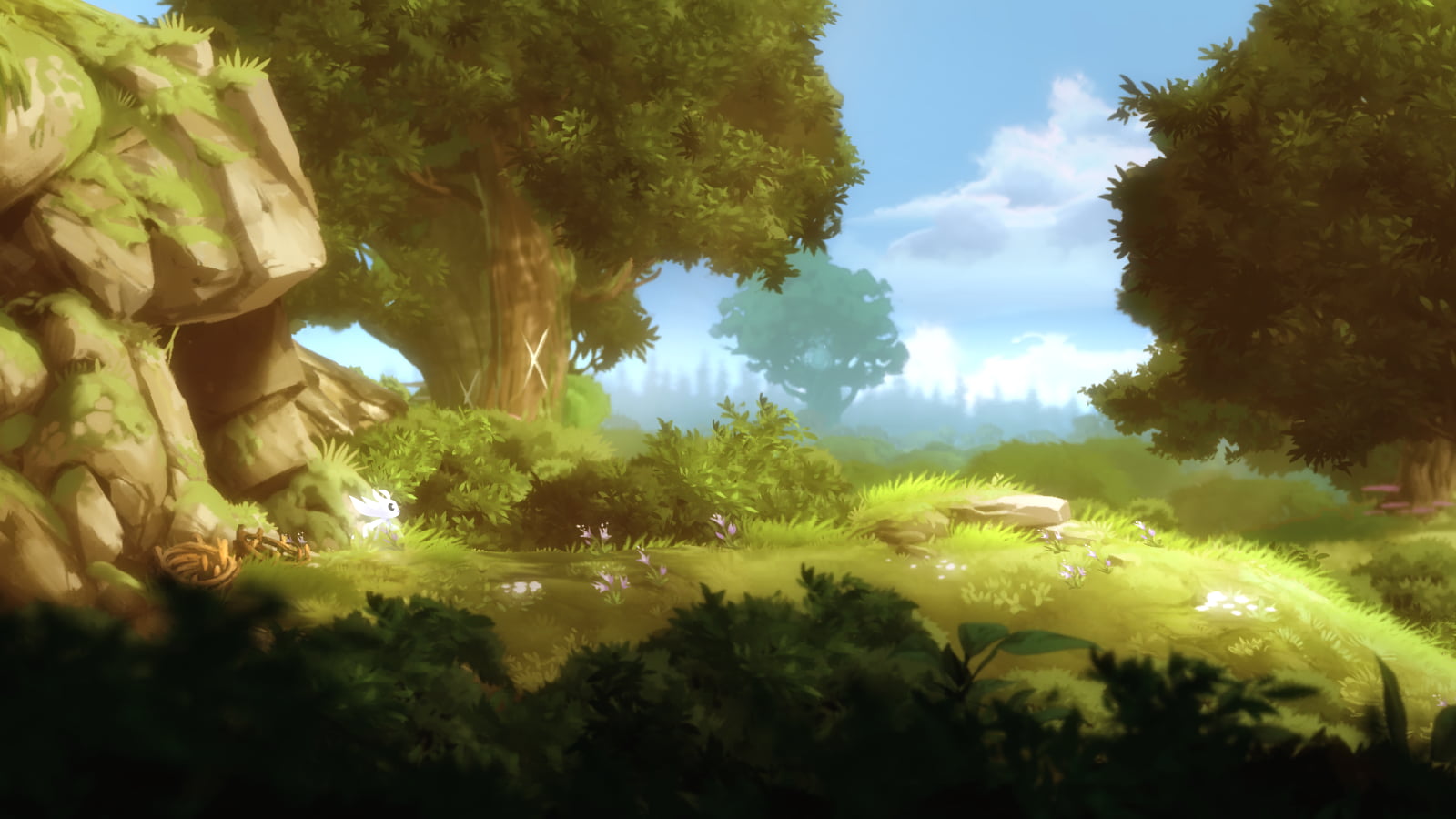 720P, video games, screen shot, Ori and the Blind Forest, Ori, HD Wallpaper