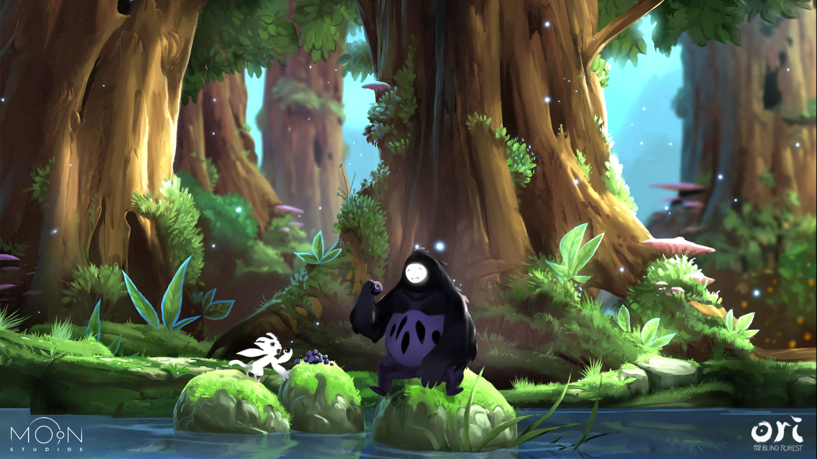 Ori and the Blind Forest, Ori, video games, 720P, game art, HD Wallpaper