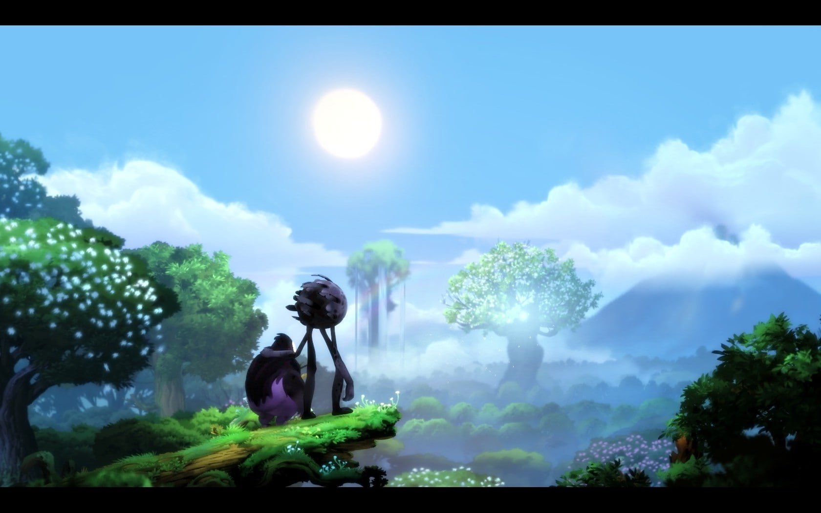 Ori And The Blind Forest, video games, sky, 720P, grass, Trees, N, forest, mist, HD Wallpaper