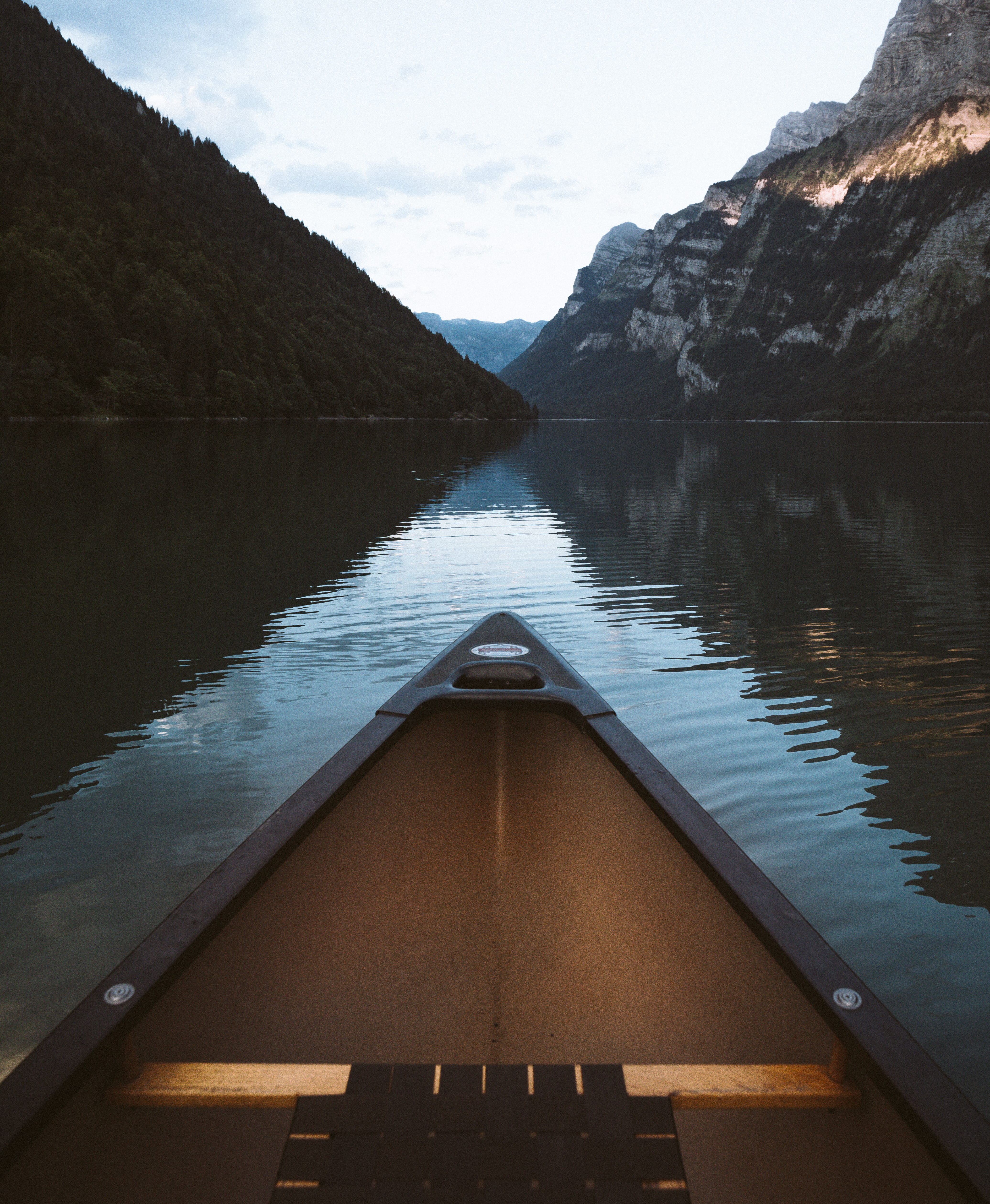 canoe, 4K, nature, mountain, day, scenics - nature, outdoors, dream, no people, nice, photographer, power, tranquility, background, beauty in nature, Phone HD Wallpaper