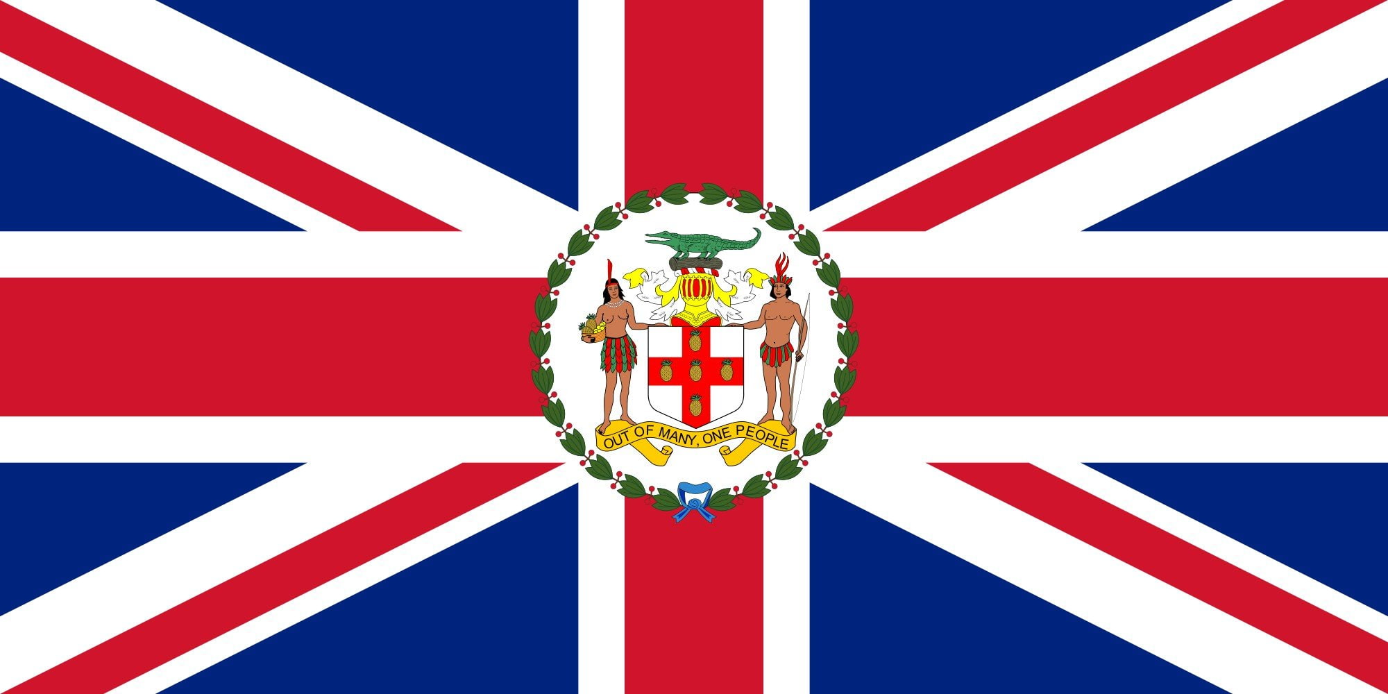 2000px flag, governor, jamaica, 1962 svg, 1080P, HD Wallpaper
