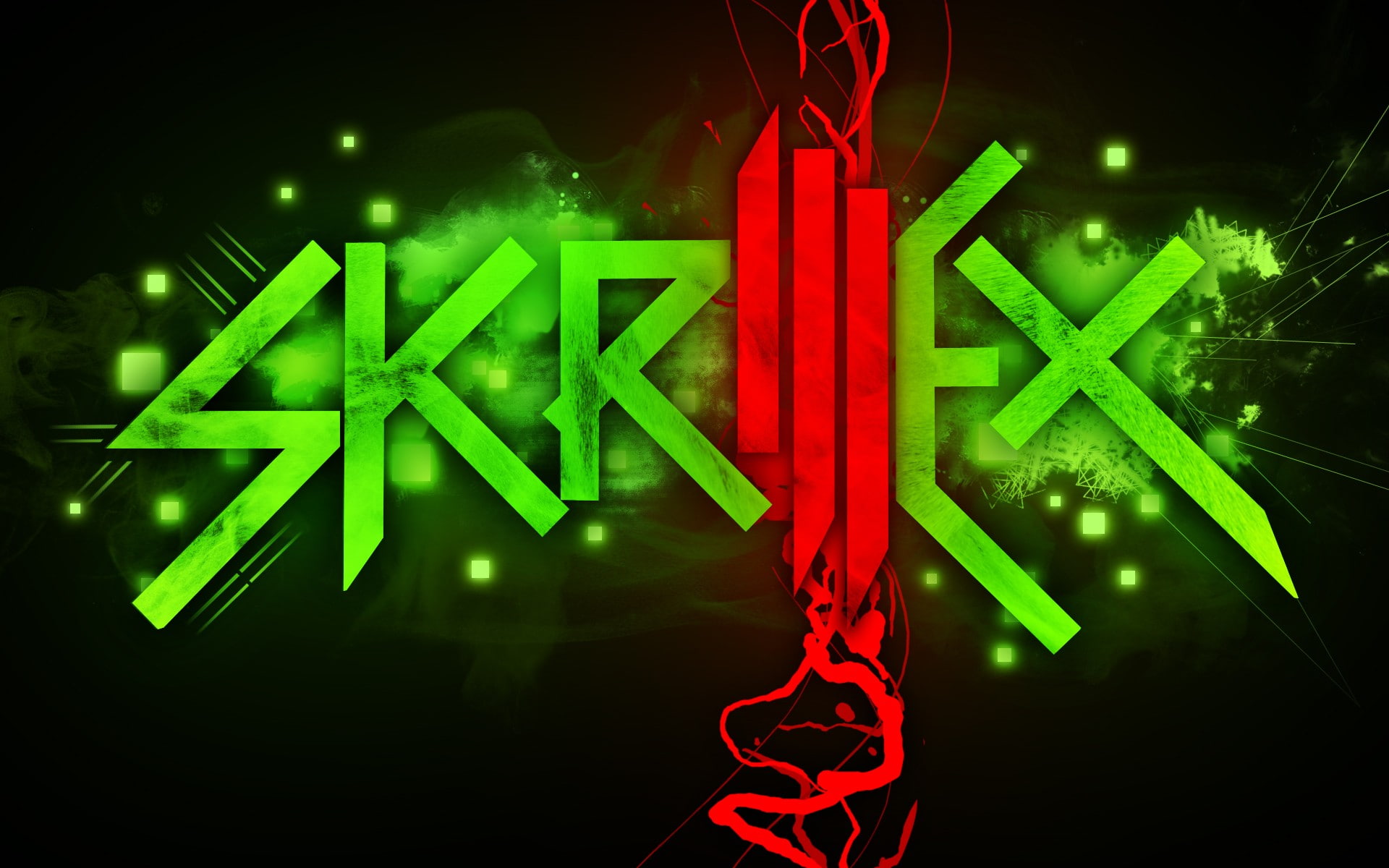 1080P, monsters, nice, dubstep, scary, electro, skrillex, electronics, sprites, HD Wallpaper