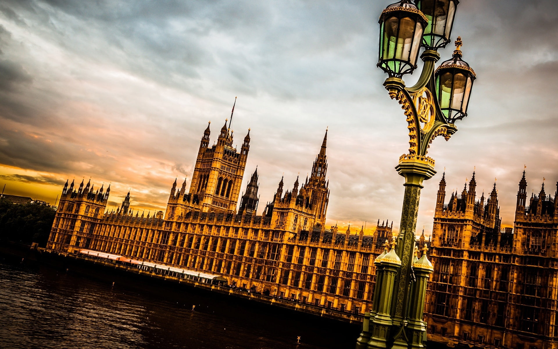 Palace, London, Westminster, England, 1080P, HD Wallpaper