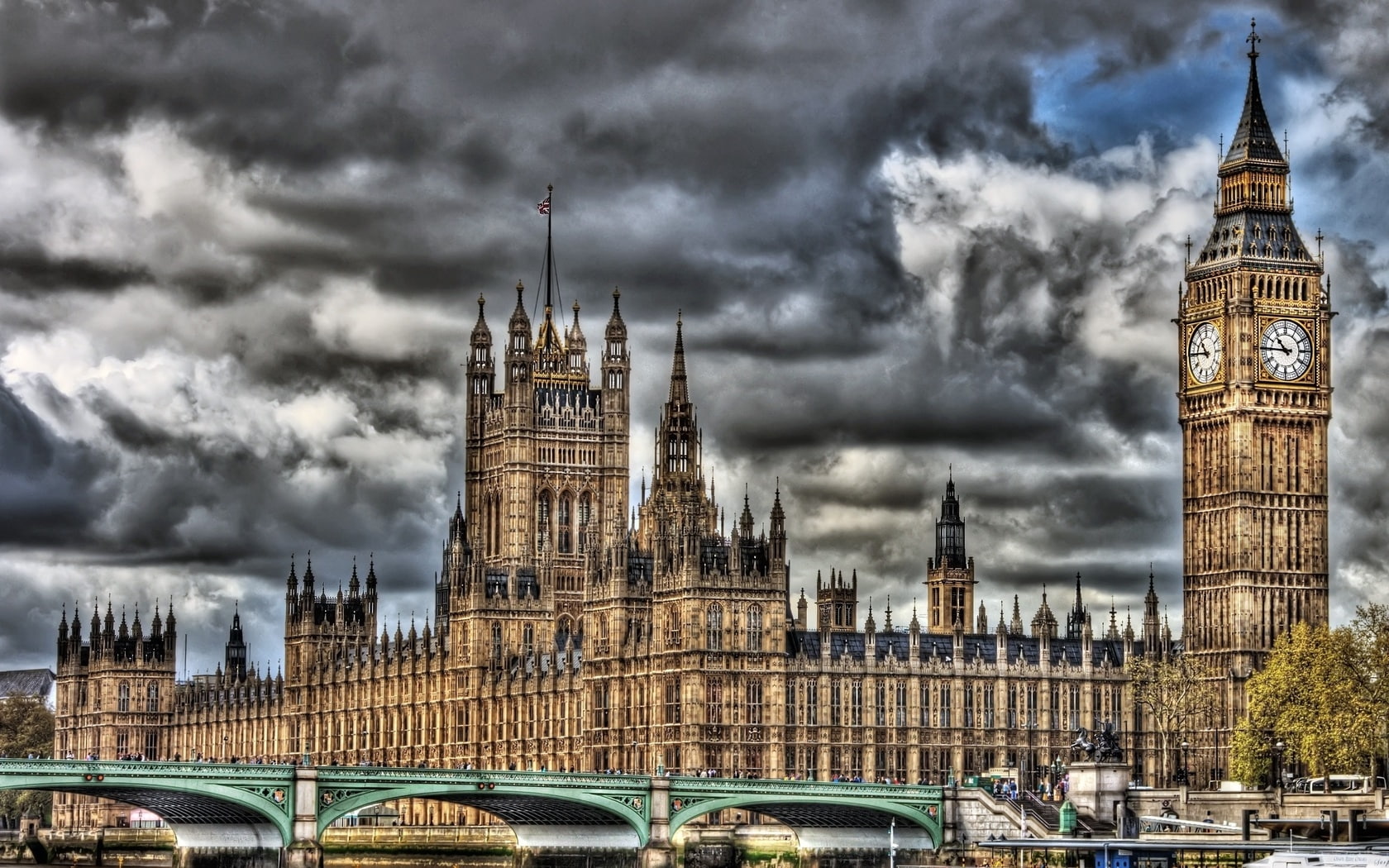 houses, palace, 720P, parliament, westminster, HD Wallpaper
