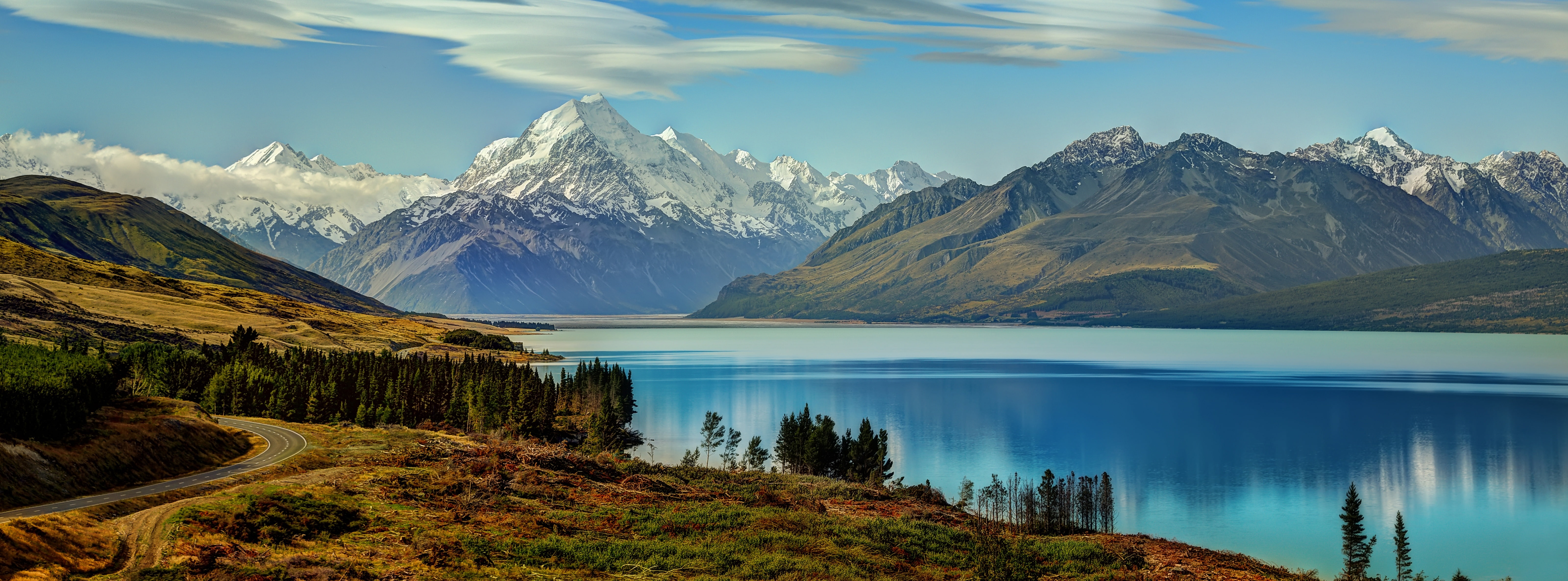 cold temperature, scenics - nature, mountain range, travel destinations, snowcapped mountain, Nature, tranquil scene, beauty in nature, non-urban scene, HD Wallpaper